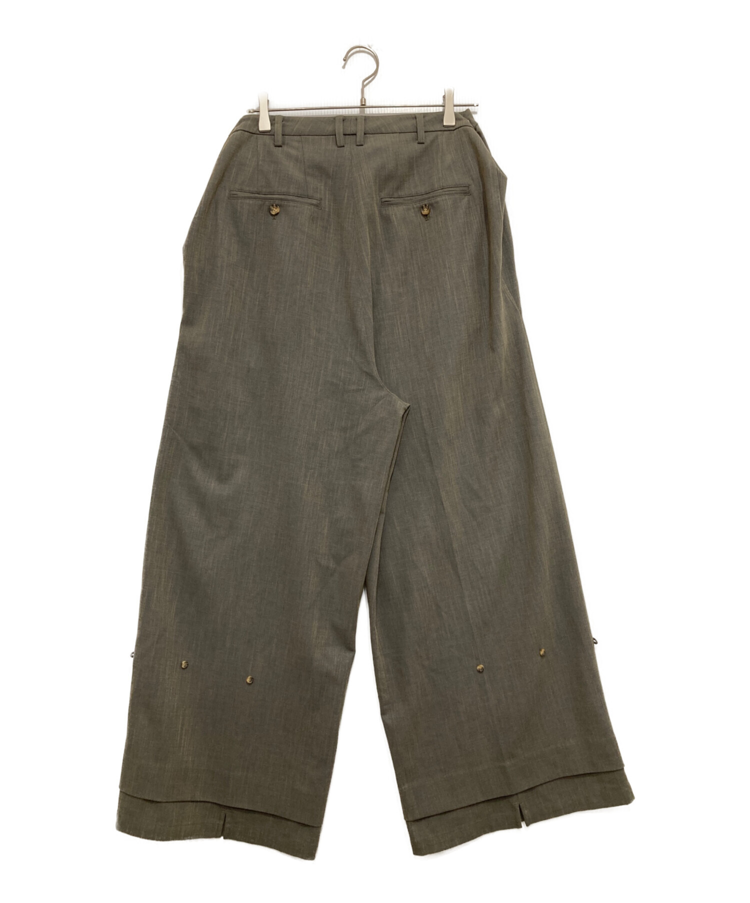 中古・古着通販】SYUMAN. (シュウマン) Nu Suit Trousers ワイド
