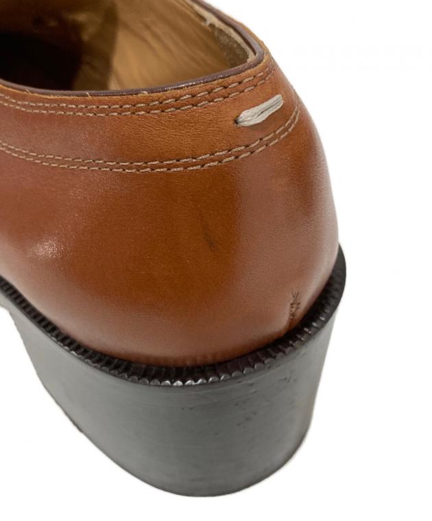 【美品箱付き】Maison Margiela ドレスシューズ ブラウン 42 中古・古着通販】Maison Margiela (メゾンマルジェラ) タビ レース