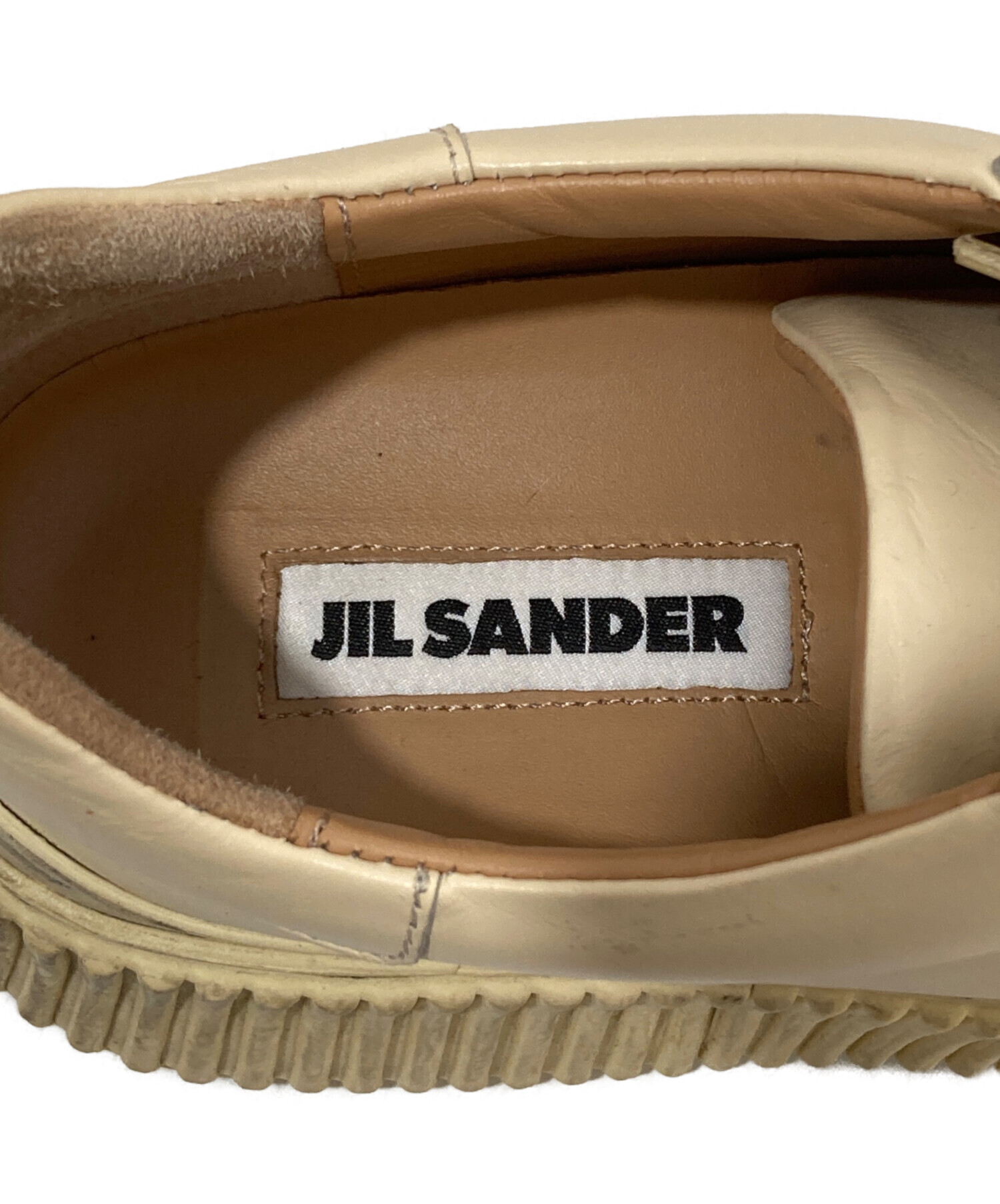 中古・古着通販】JIL SANDER (ジルサンダー) プラットフォームレザー