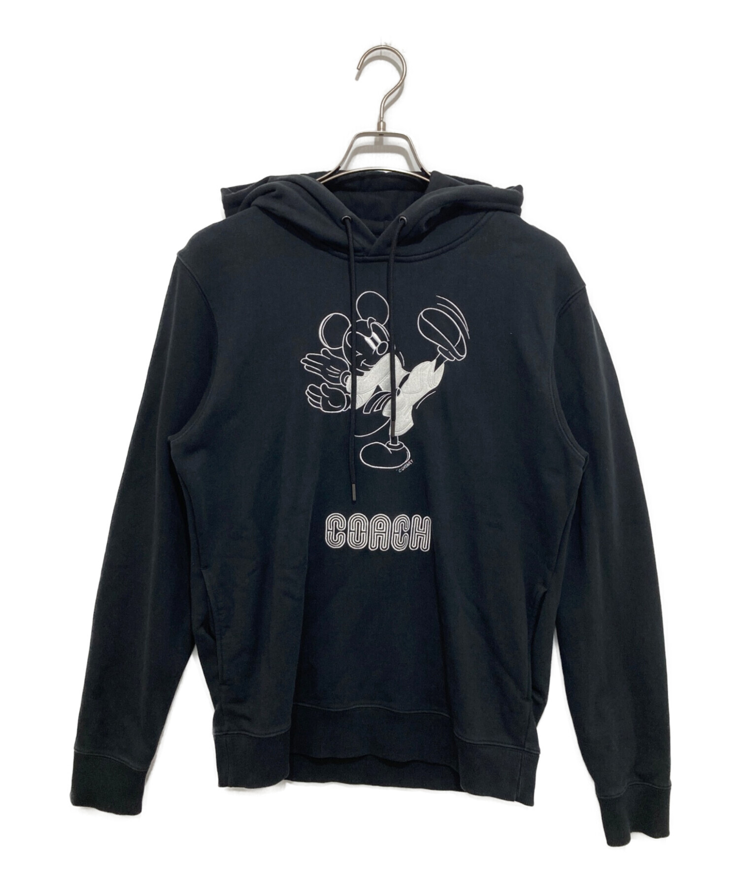 COACH × DISNEY ジップアップパーカー 中古・古着通販】DISNEY (ディズニー) COACH (コーチ) 空手ミッキー
