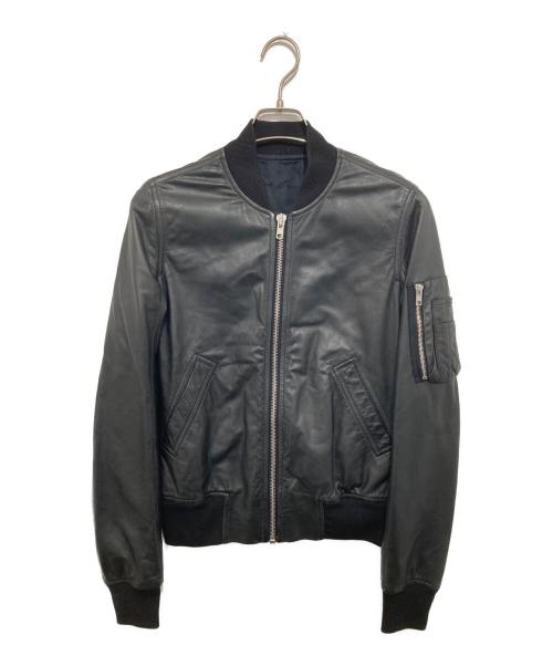 Rick Owens レザージャケット 中古・古着通販】RICK OWENS (リックオウエンス) 15SSジップアップ