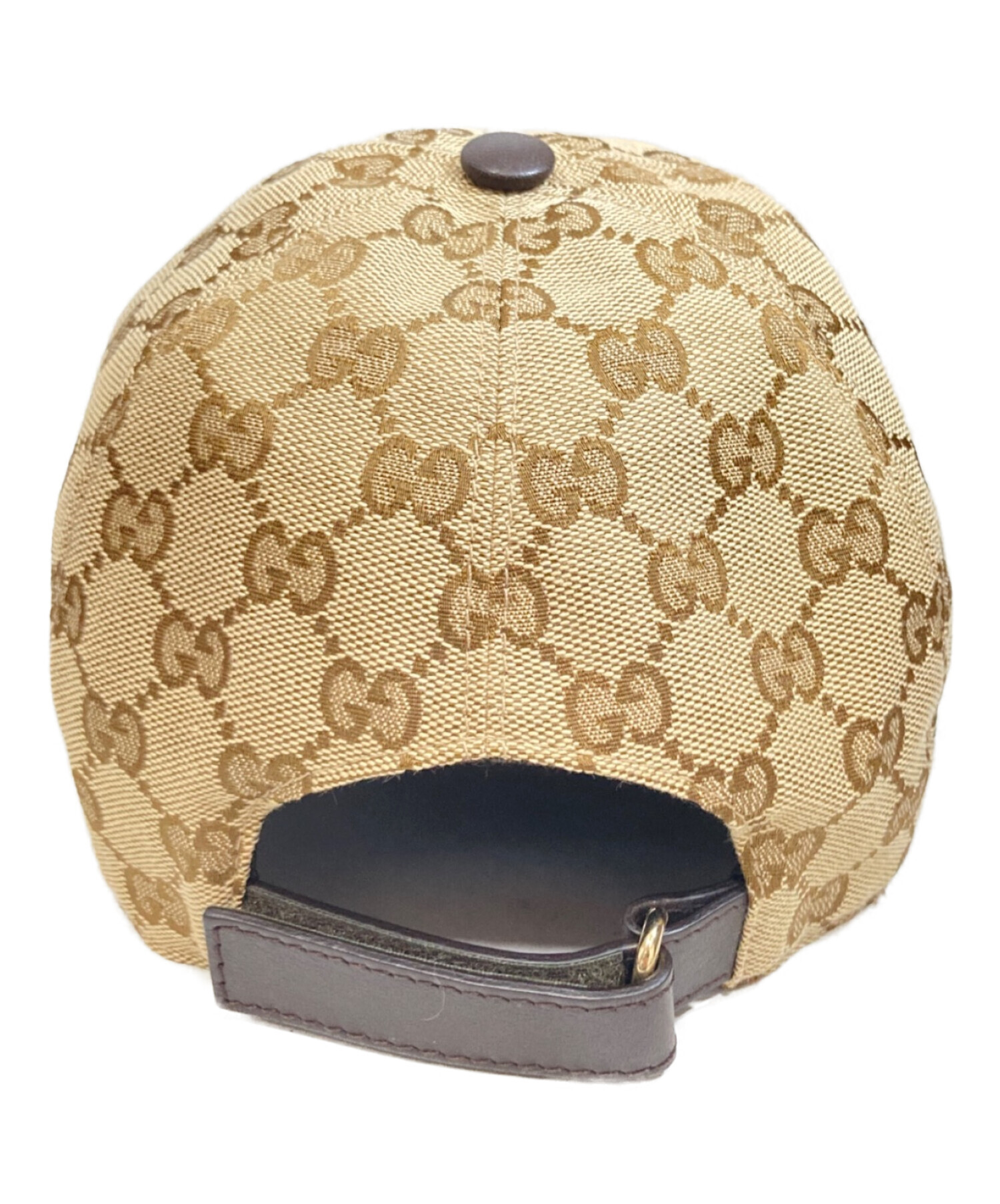 中古・古着通販】GUCCI (グッチ) GGキャンバス ベースボールキャップ