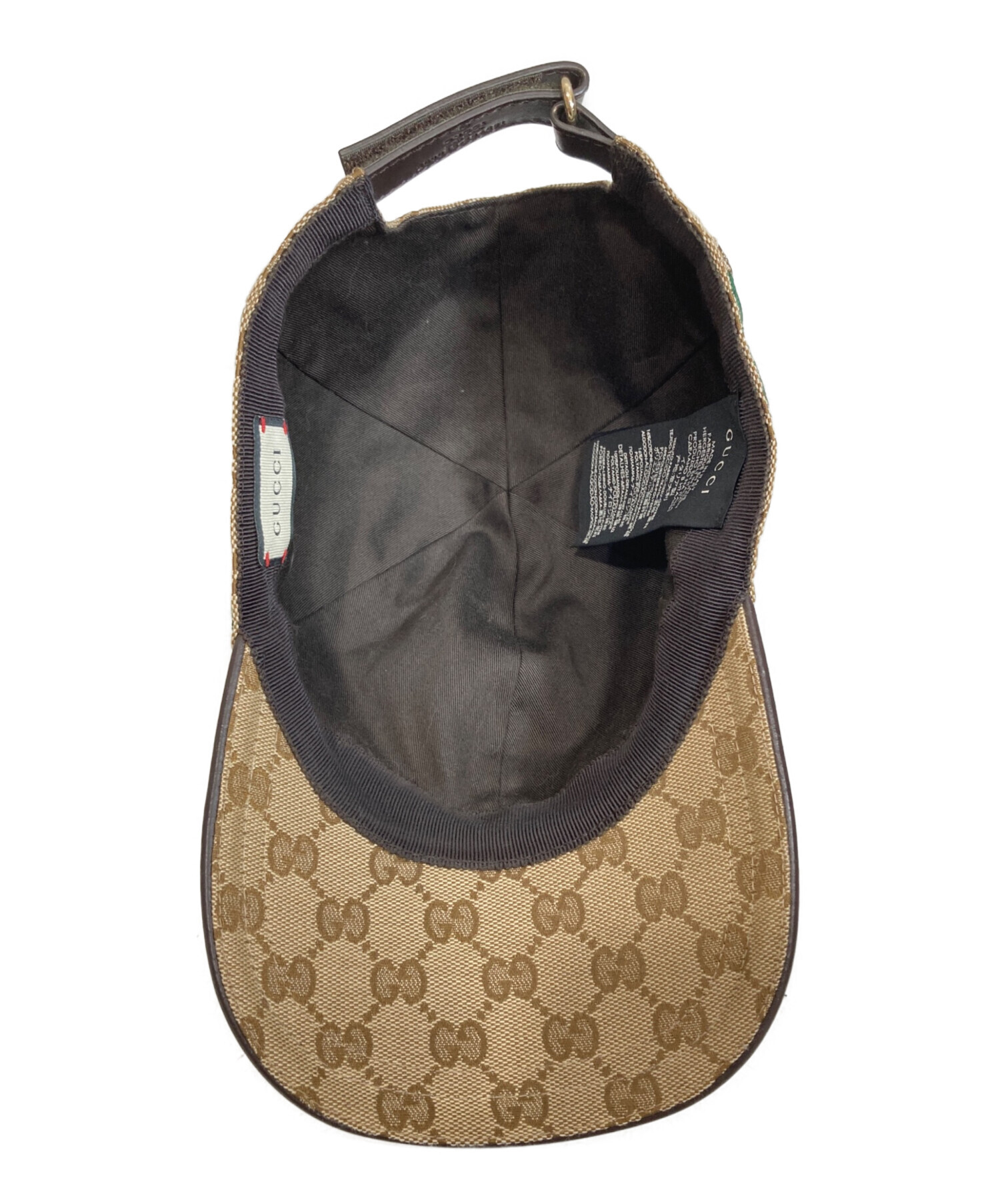中古・古着通販】GUCCI (グッチ) GGキャンバス ベースボールキャップ