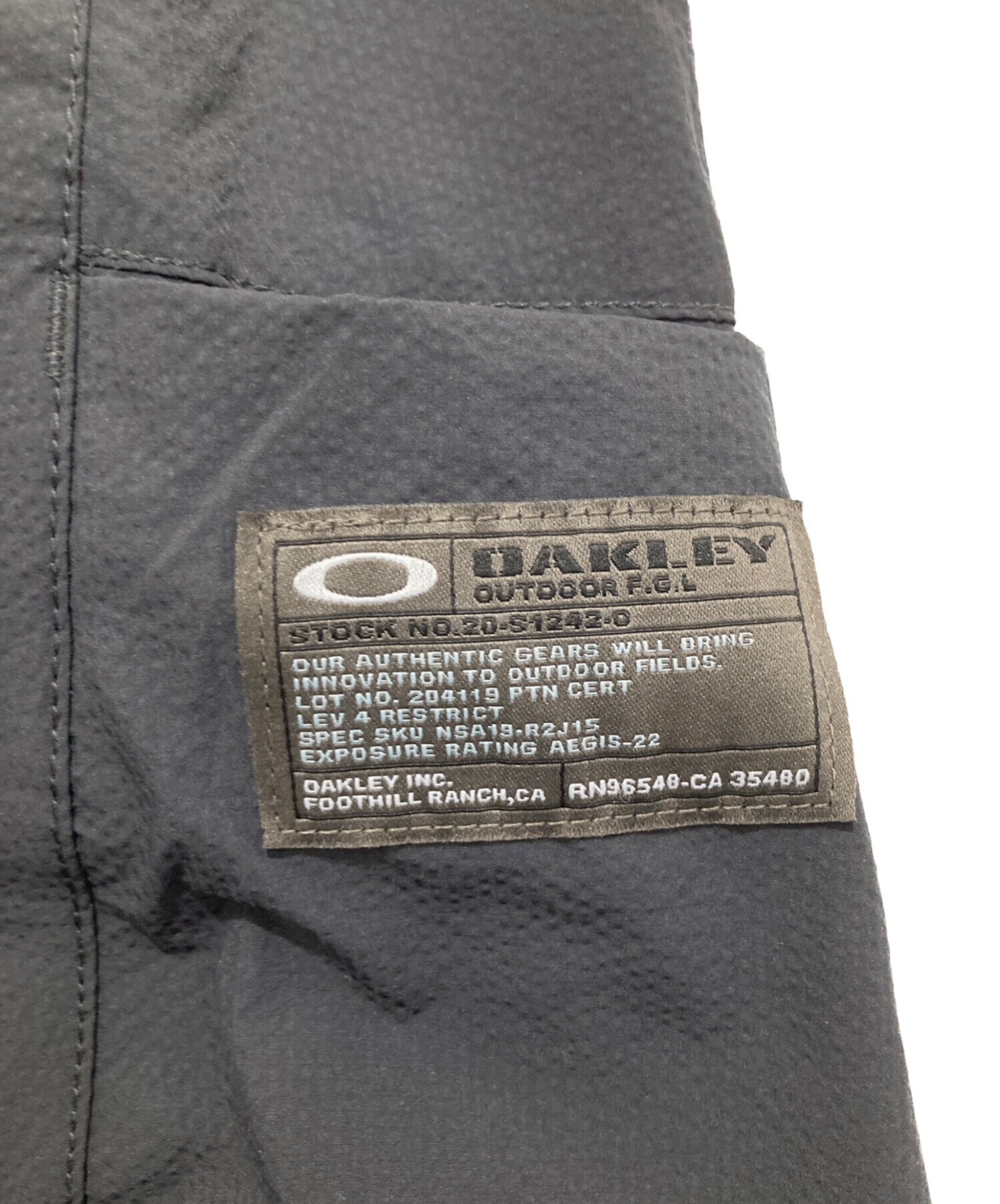 中古・古着通販】OAKLEY (オークリー) Fgl Tool Box Pants 5.7 ツール