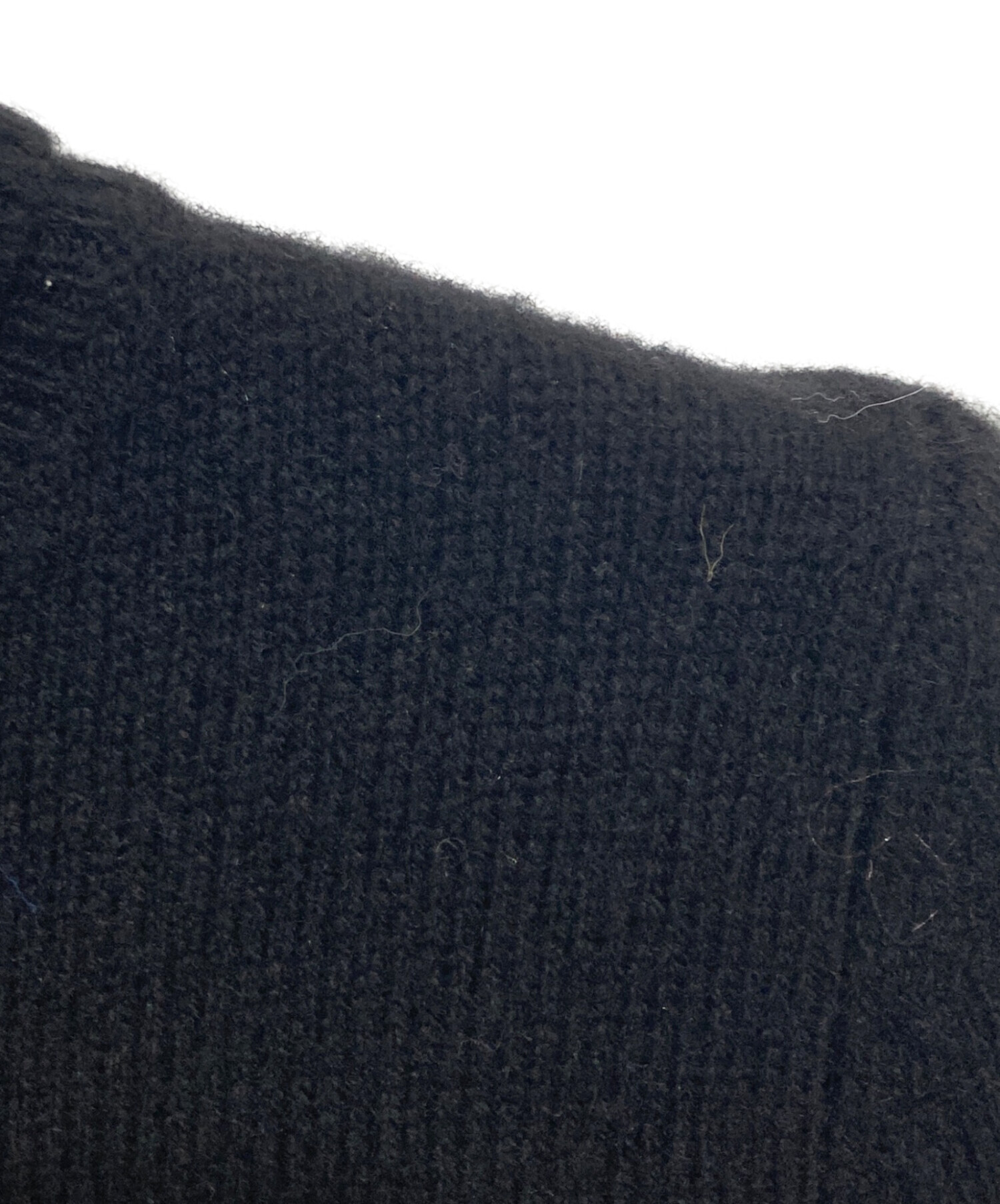 中古・古着通販】DIESEL (ディーゼル) M-ARGARET 半袖ニット ブラック