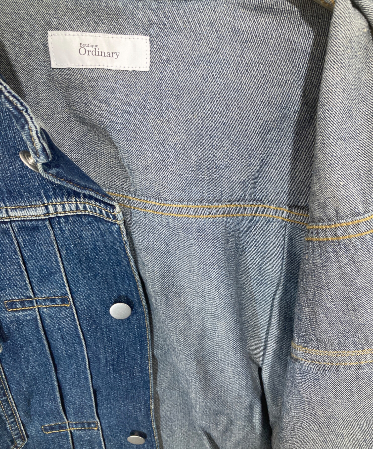 Outwear Clothing ストレートデニム 日本製サイズ33 中古、古着 中古・古着通販】boutique ordinary (ブティークオーディナリー) Tuck