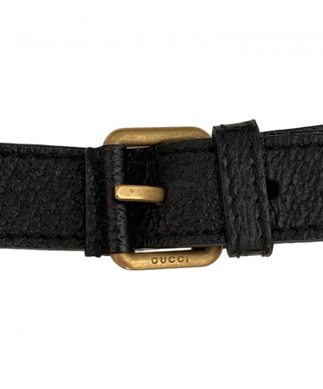 中古・古着通販】GUCCI (グッチ) GGキャンバス スタッズ ショルダー