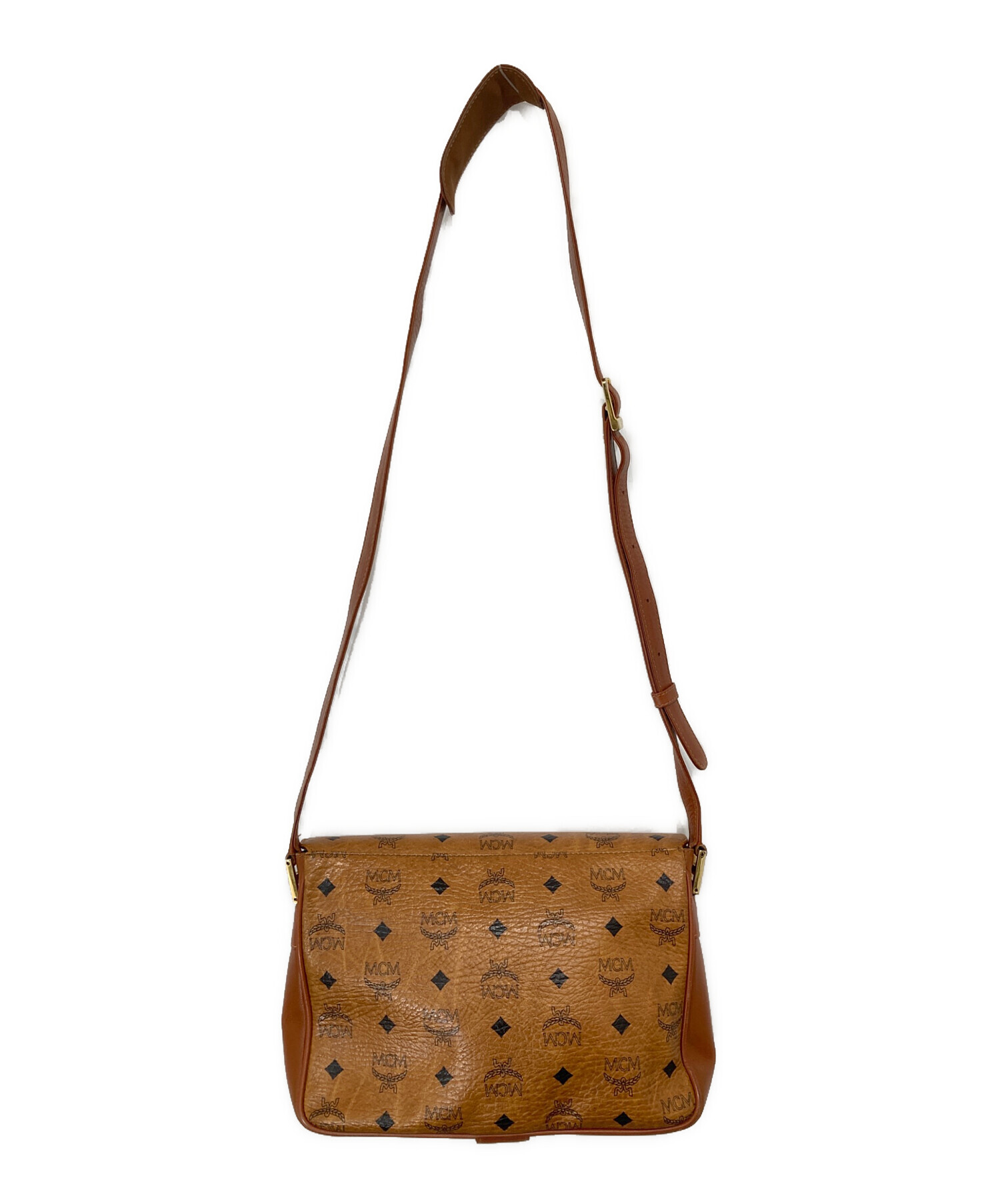 中古・古着通販】MCM (エムシーエム) ショルダーバッグ ブラウン