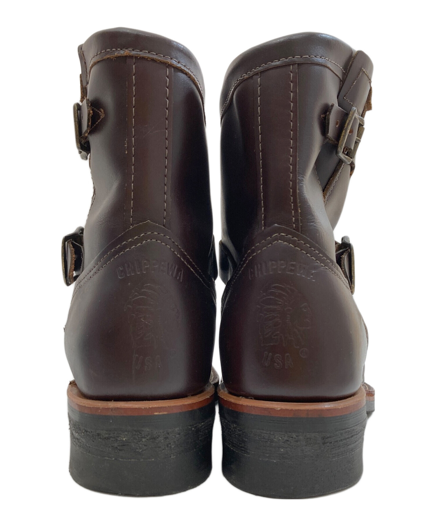 中古・古着通販】CHIPPEWA (チペワ) エンジニアブーツ 91067 ブラウン