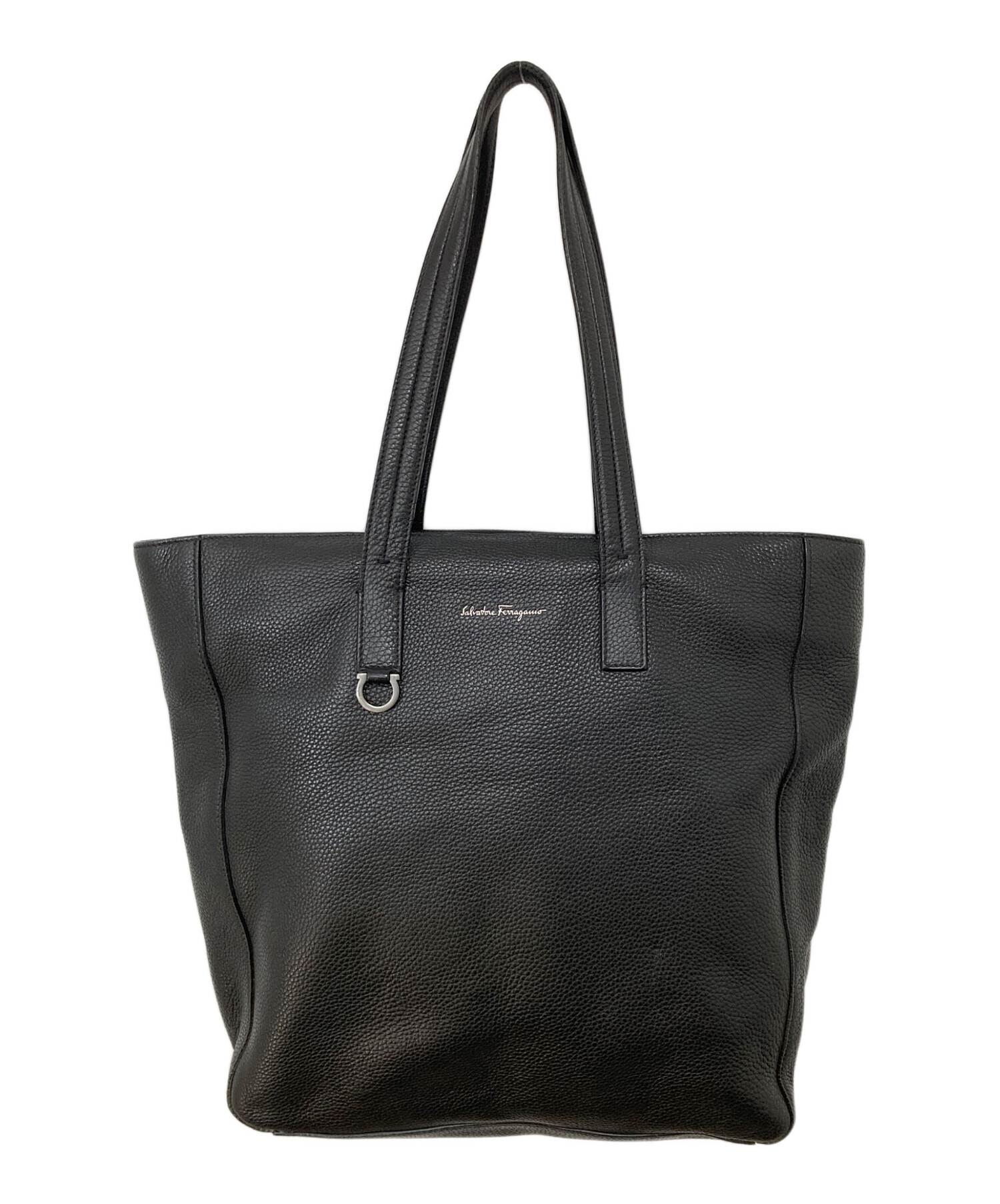 Ferragamo サルヴァトーレフェラガモ ヴァラ レザー トートバッグ 中古・古着通販】Salvatore Ferragamo (サルヴァトーレ フェラガモ