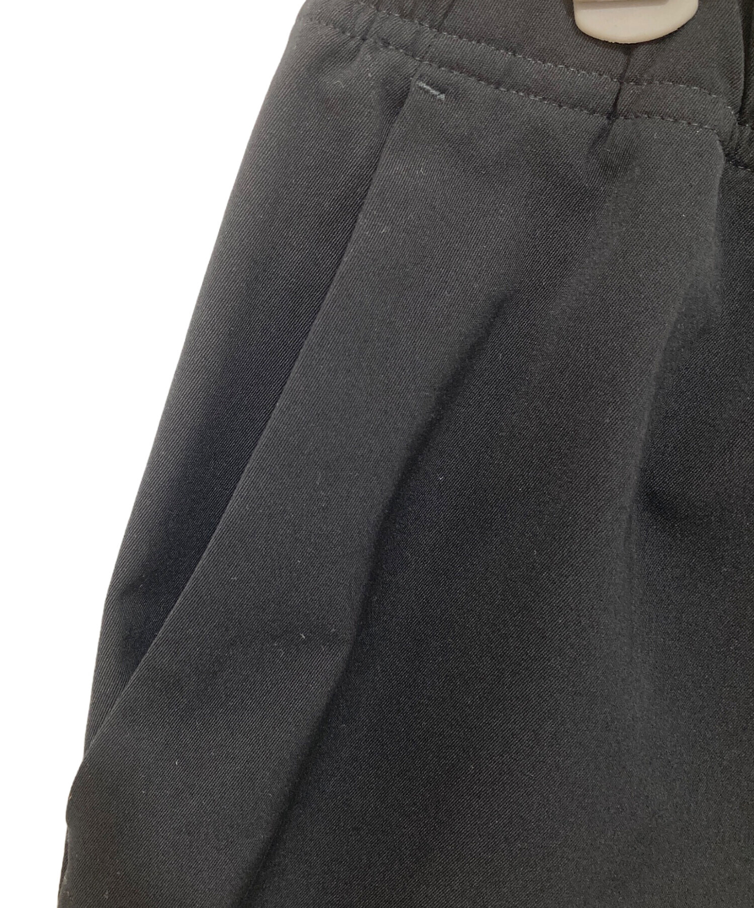 中古・古着通販】HYKE (ハイク) TASLAN TWILL WIDE LEG PANTS タスラン