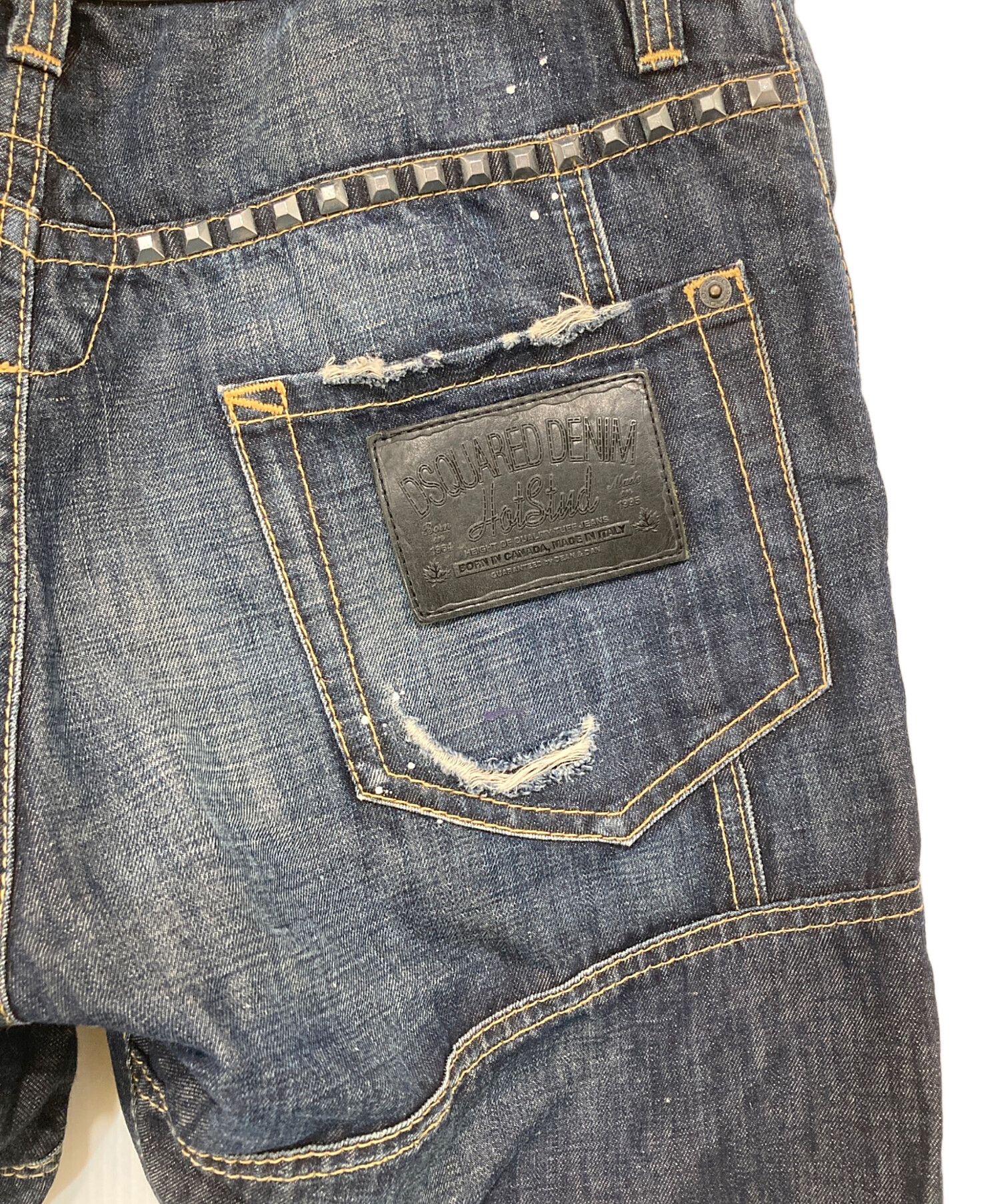 中古・古着通販】DSQUARED2 (ディースクエアード) ダメージ加工