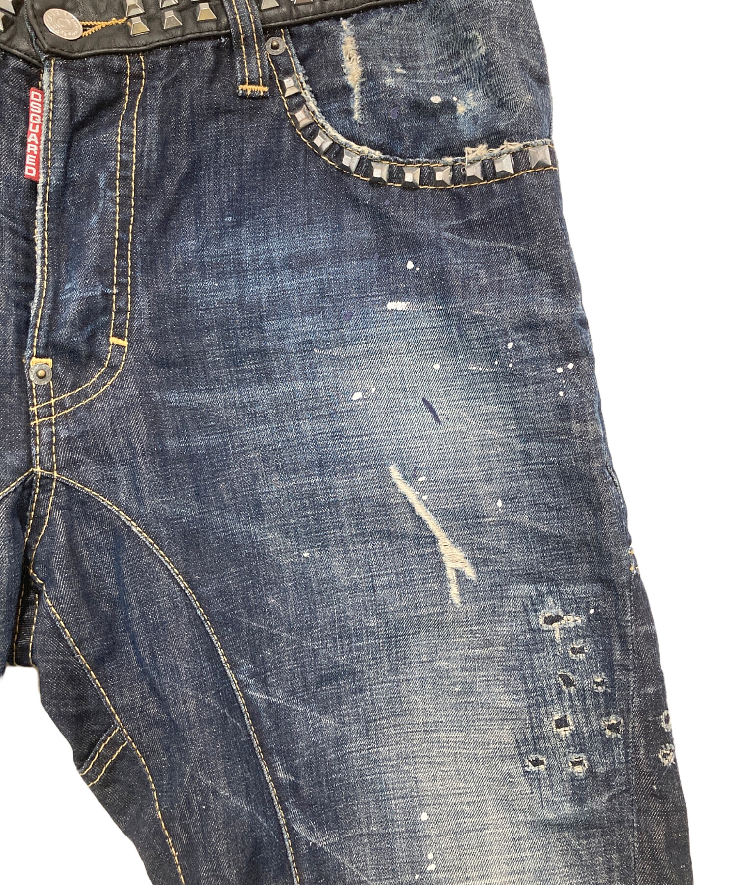 中古・古着通販】DSQUARED2 (ディースクエアード) ダメージ加工