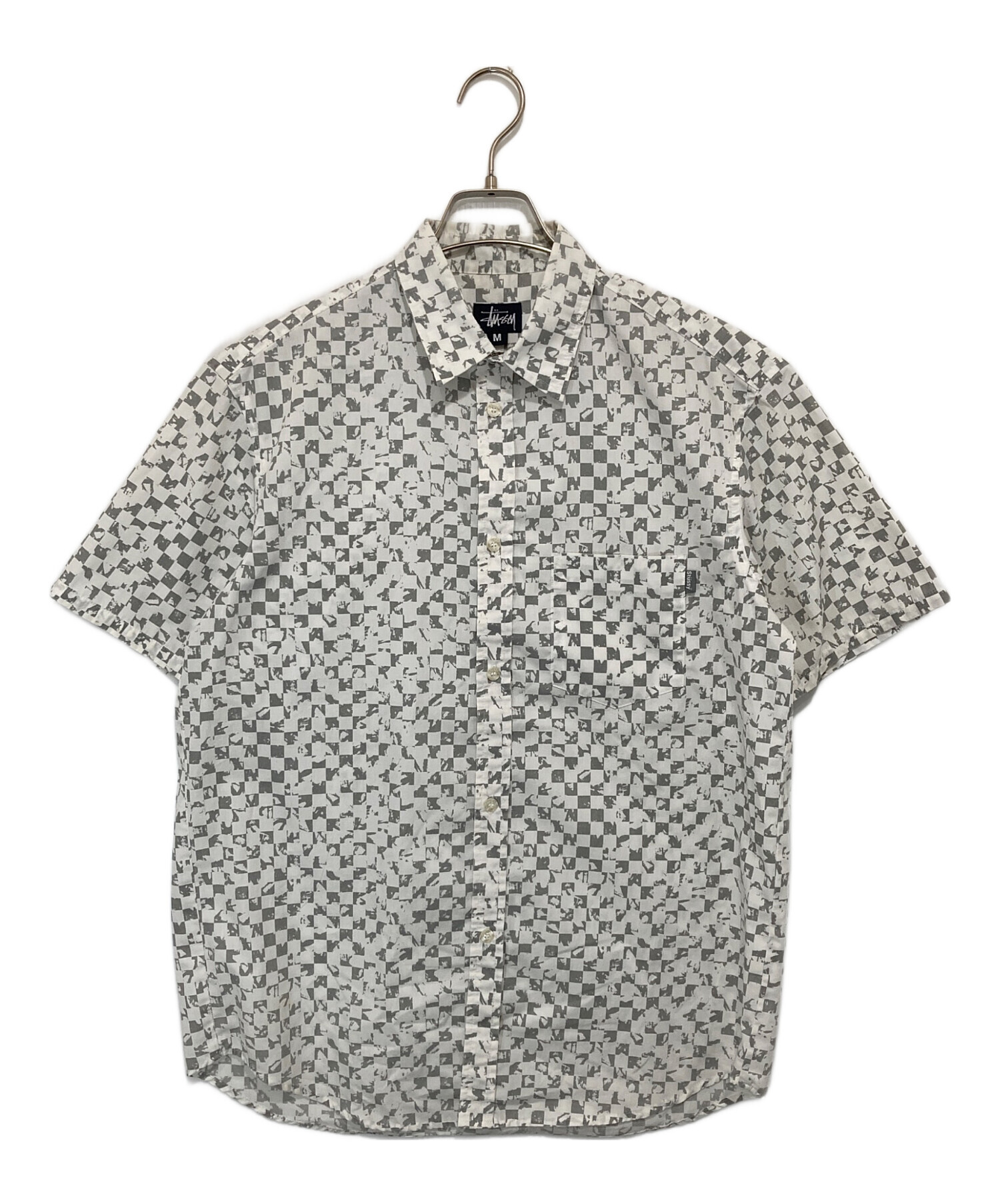 中古・古着通販】stussy (ステューシー) ブロックチェックシャツ