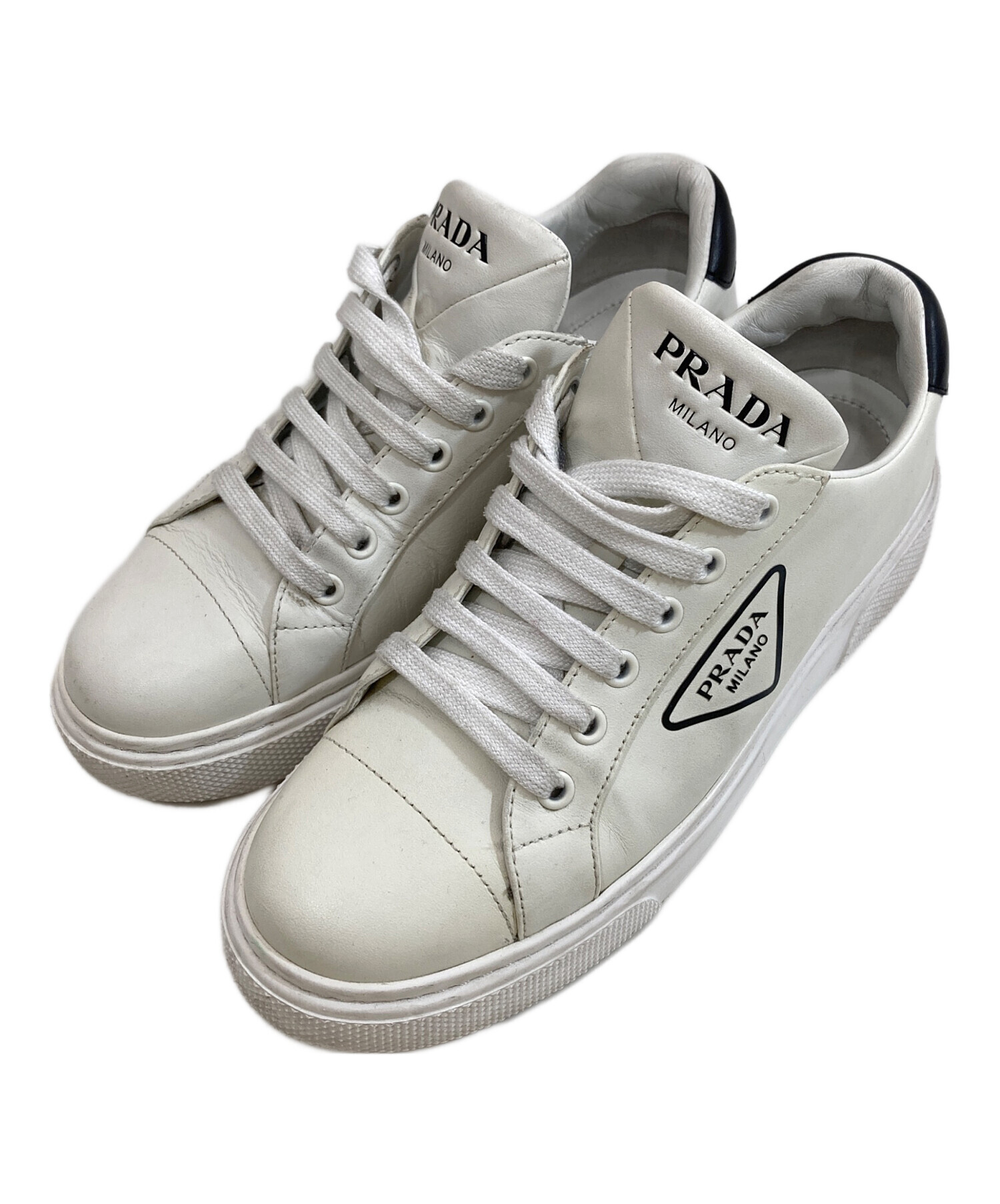 中古・古着通販】PRADA (プラダ) ローカットスニーカー 1E868M