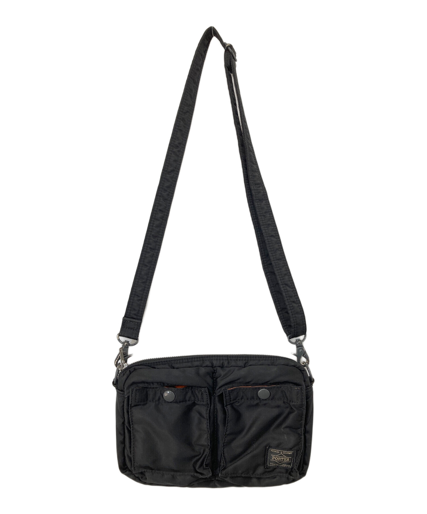【中古】ポーター PORTER ショルダーバッグ M70817-4 中古・古着通販】PORTER (ポーター) タンカーショルダーバッグ