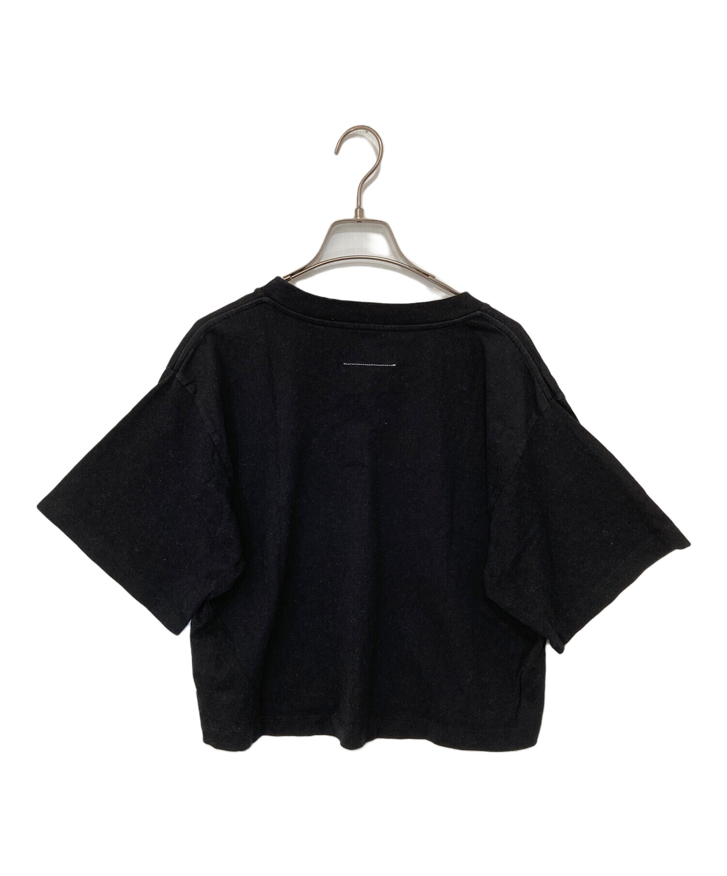 MM6 変形カットソー　新品未使用　ブラック 中古・古着通販】MM6 Maison Margiela (エムエムシックスメゾン