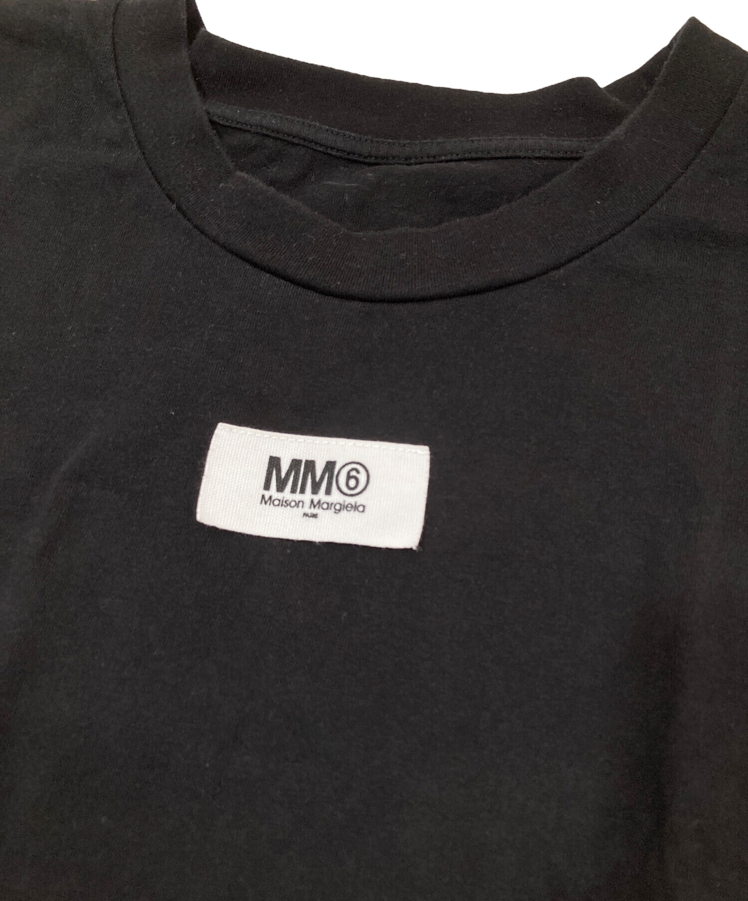 MM6 変形カットソー　新品未使用　ブラック 中古・古着通販】MM6 Maison Margiela (エムエムシックスメゾン