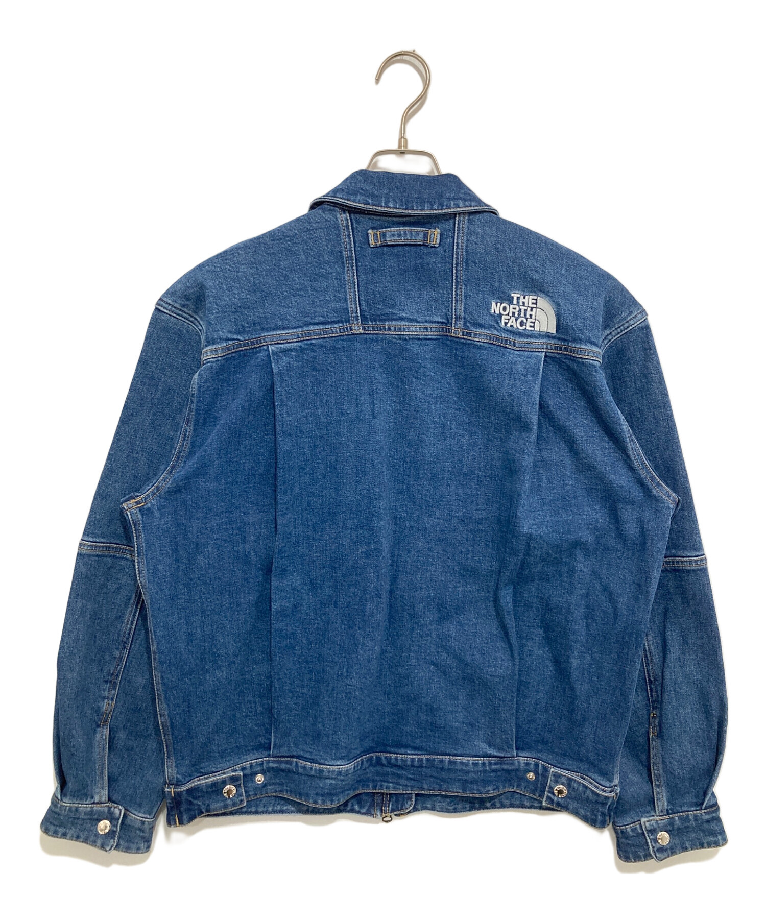 THE NORTH FACE デニムジャケット Mサイズ 中古・古着通販】THE NORTH FACE (ザ ノース フェイス) DENIM TRUCKER