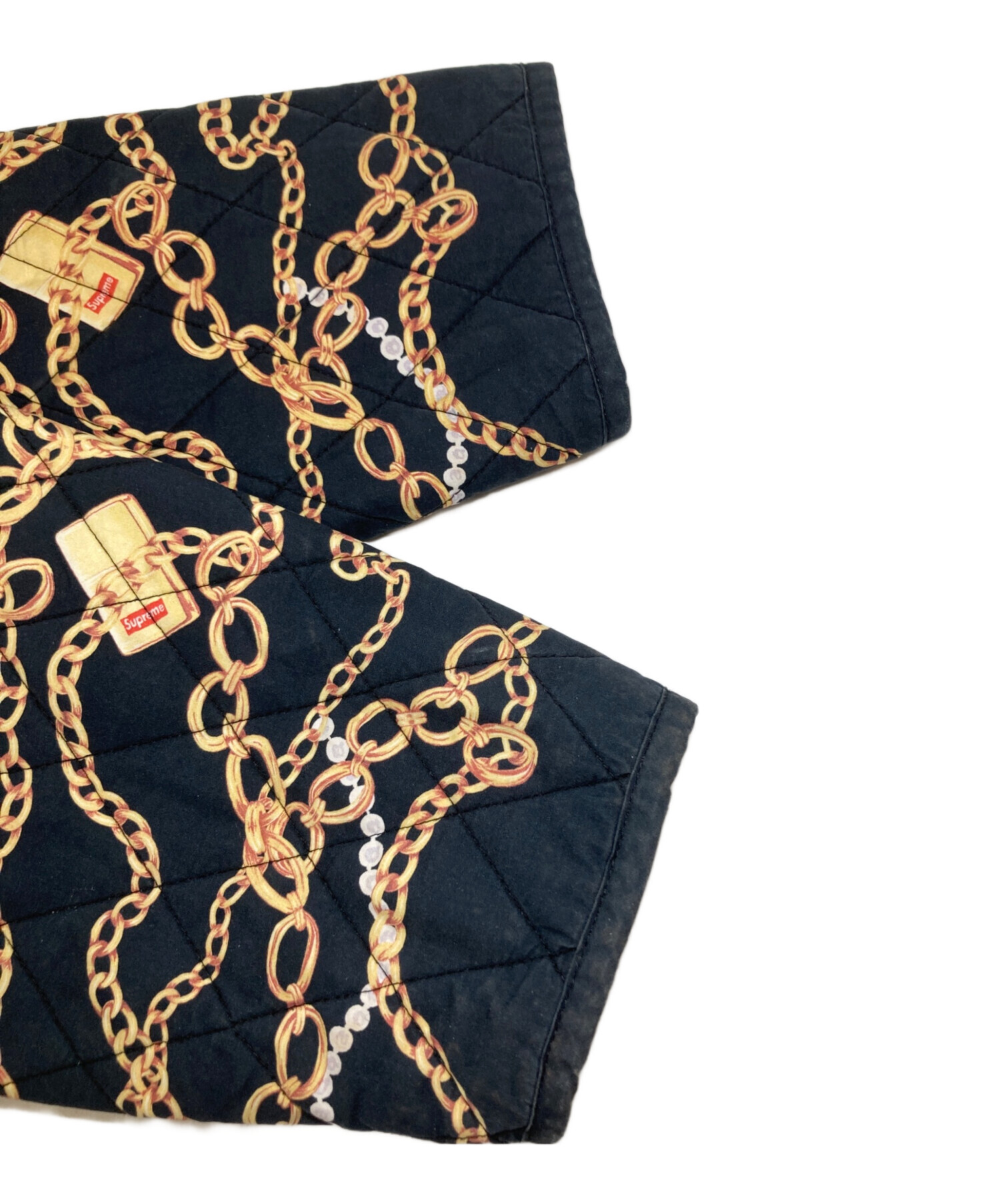中古・古着通販】SUPREME (シュプリーム) chains quited jacket
