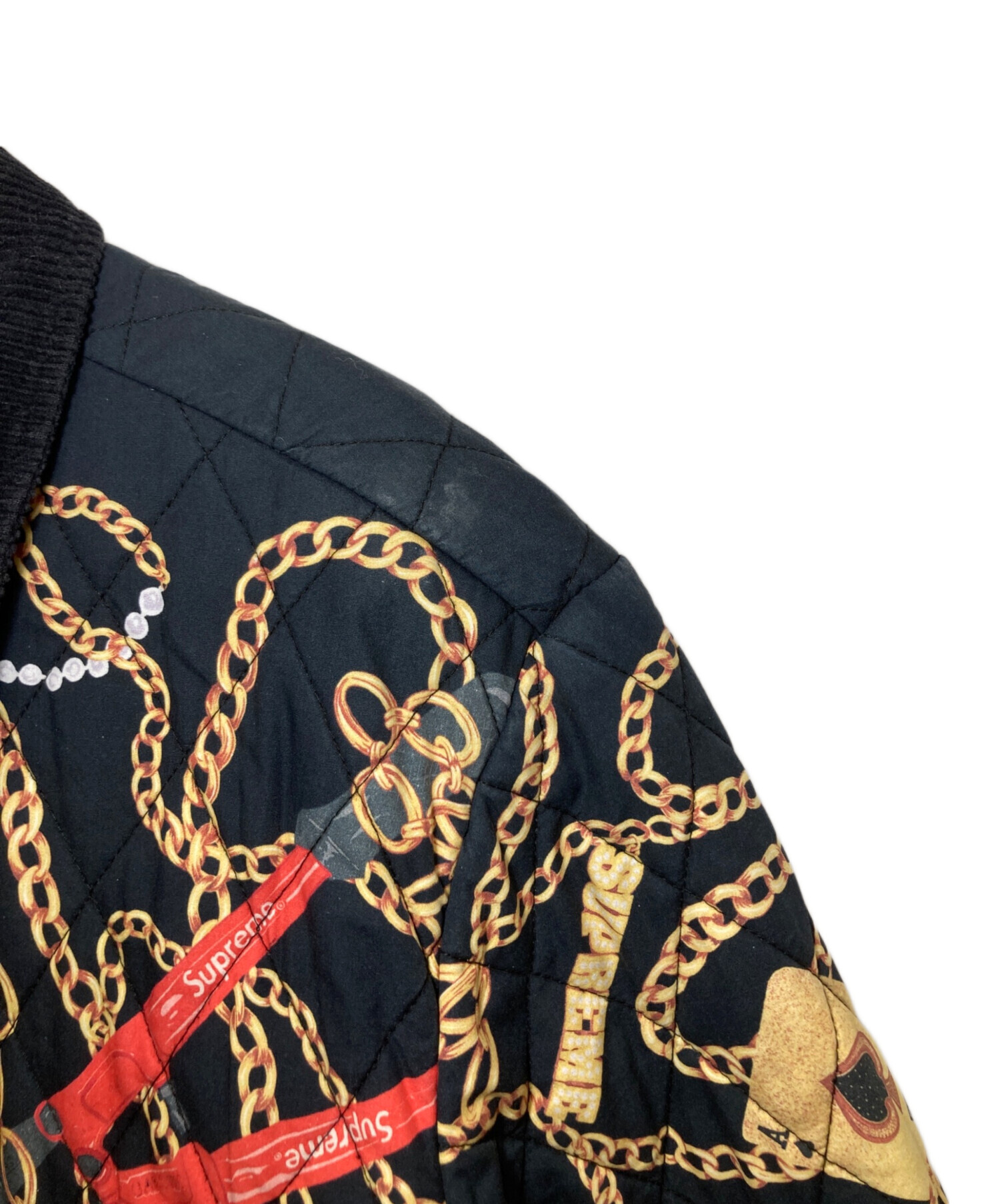 中古・古着通販】SUPREME (シュプリーム) chains quited jacket