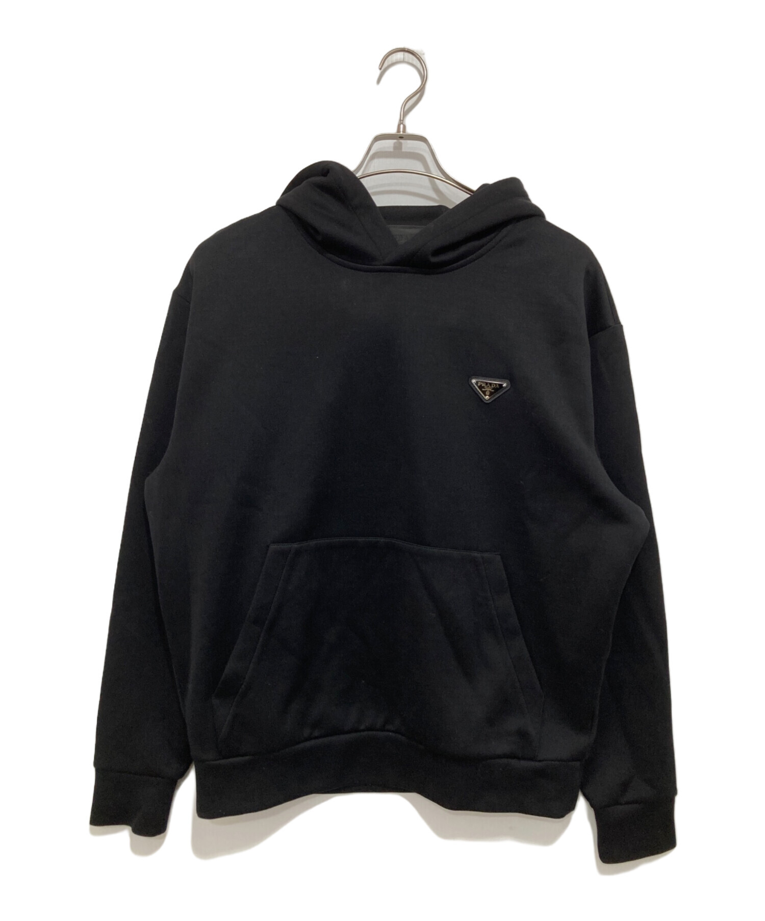やよ@特別セール中 [新品未使用]プラダ・リック 中古・古着通販】PRADA (プラダ) トライアングルロゴ フーディ UJL84A