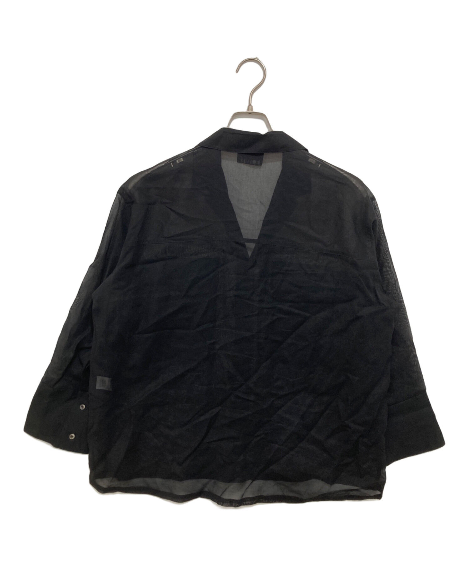 中古・古着通販】Conte (コンテ) コットン シアー サファリシャツ 8511 