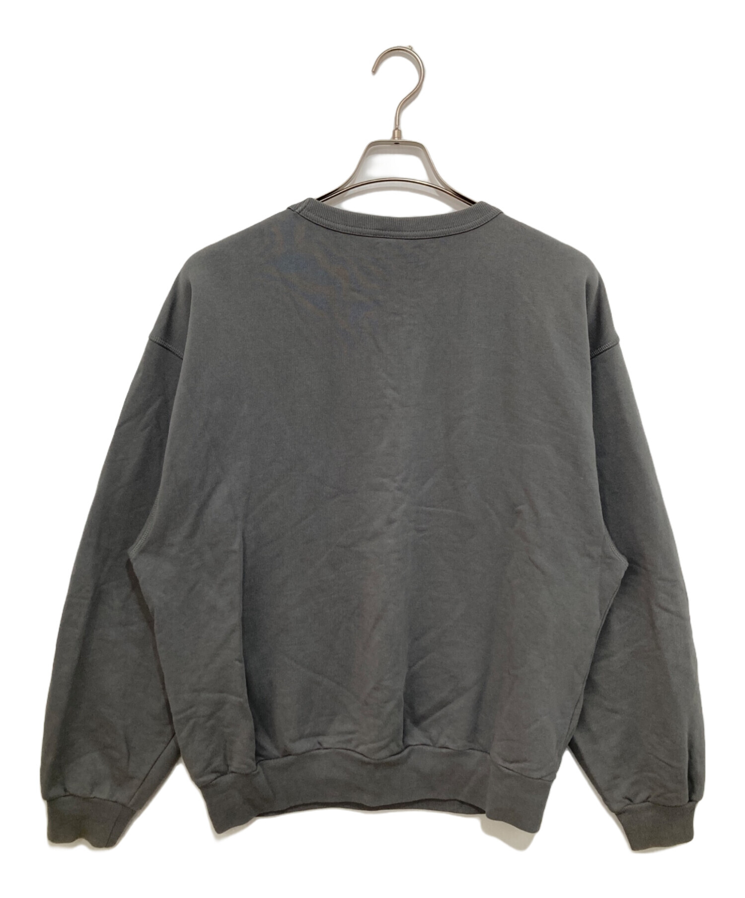DRIES VAN NOTEN カーキ クルーネック スウェット　S 中古・古着通販】DRIES VAN NOTEN (ドリスヴァンノッテン) クルー