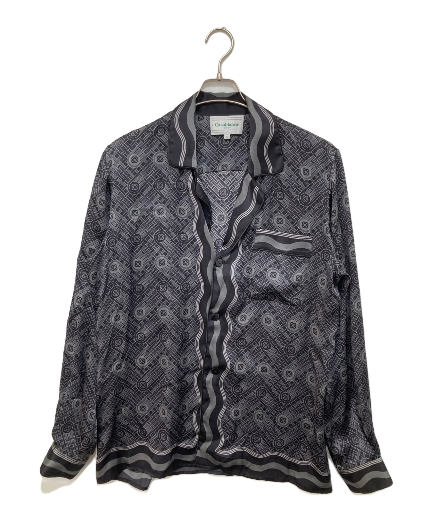 中古・古着通販】CASABLANCA (カサブランカ) Ping Pong Monogram Silk