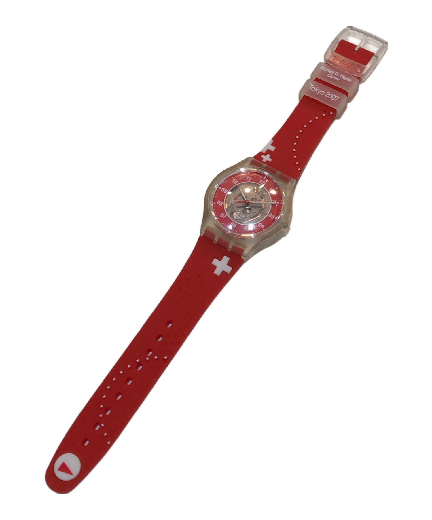 SWATCH スウォッチ タンタン 腕時計2004年限定品 ウォッチ　動作確認済 中古・古着通販】SWATCH (スウォッチ) Swatch N.G.HAYEK CENTER TOKYO