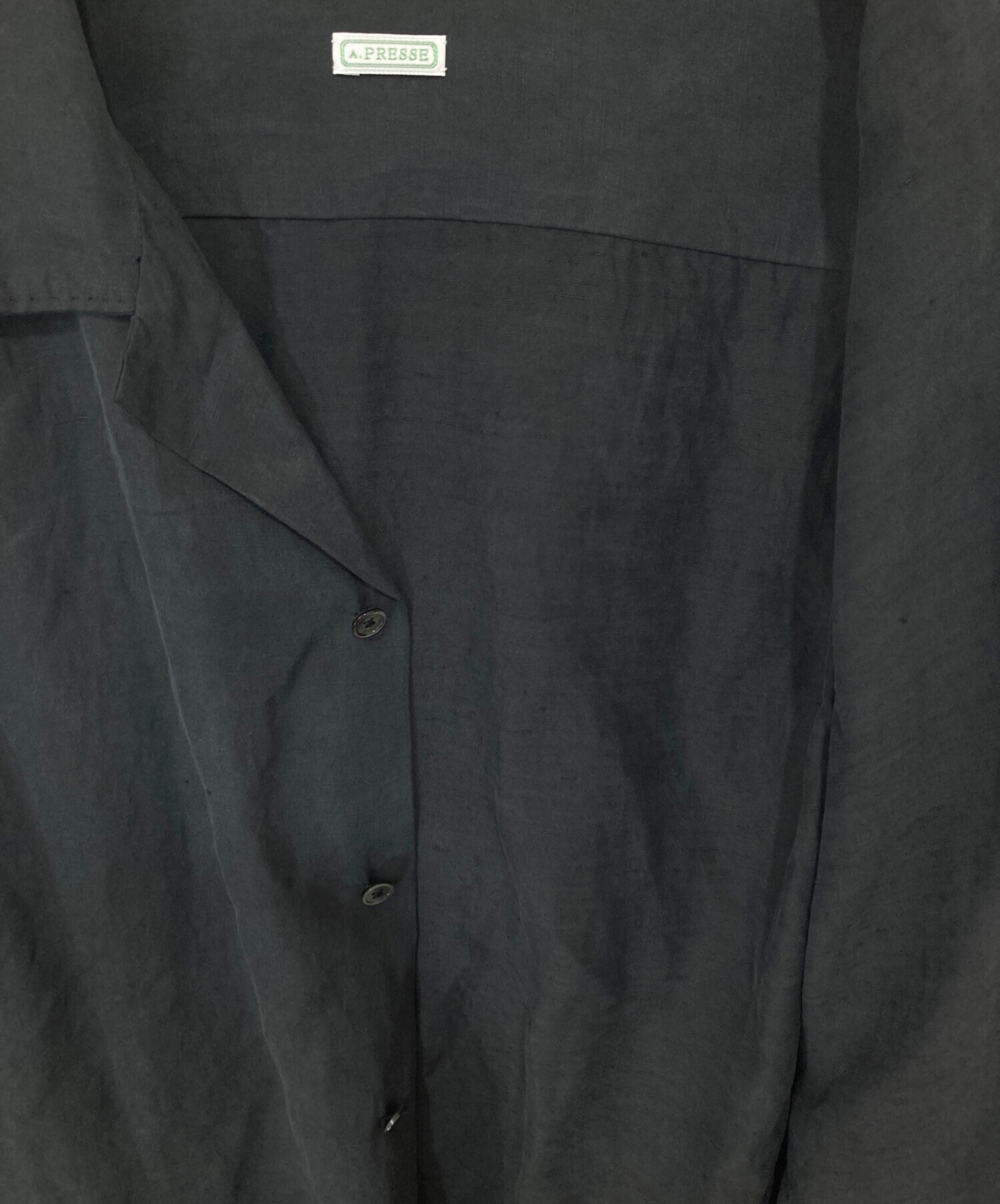 中古・古着通販】A.PRESSE (アプレッセ) Vintage Silk Linen Open