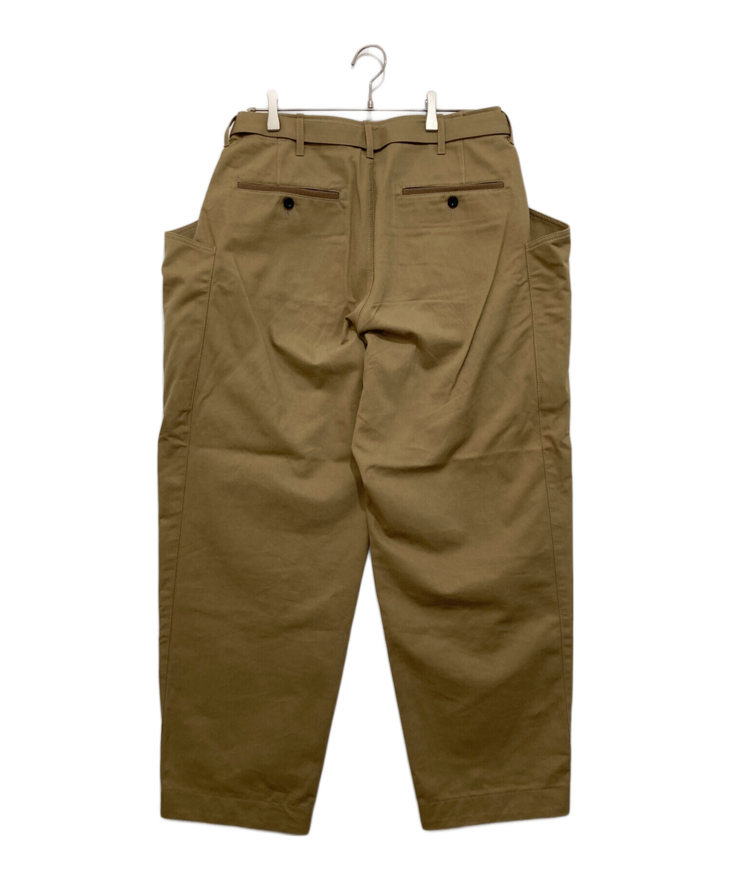 中古・古着通販】sacai (サカイ) Cotton Chino Pants ベージュ サイズ