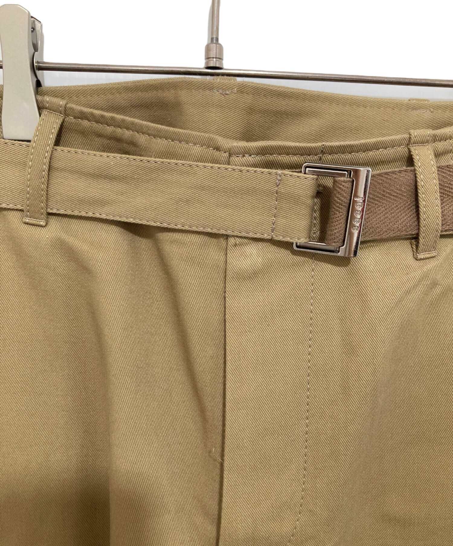 中古・古着通販】sacai (サカイ) Cotton Chino Pants ベージュ サイズ