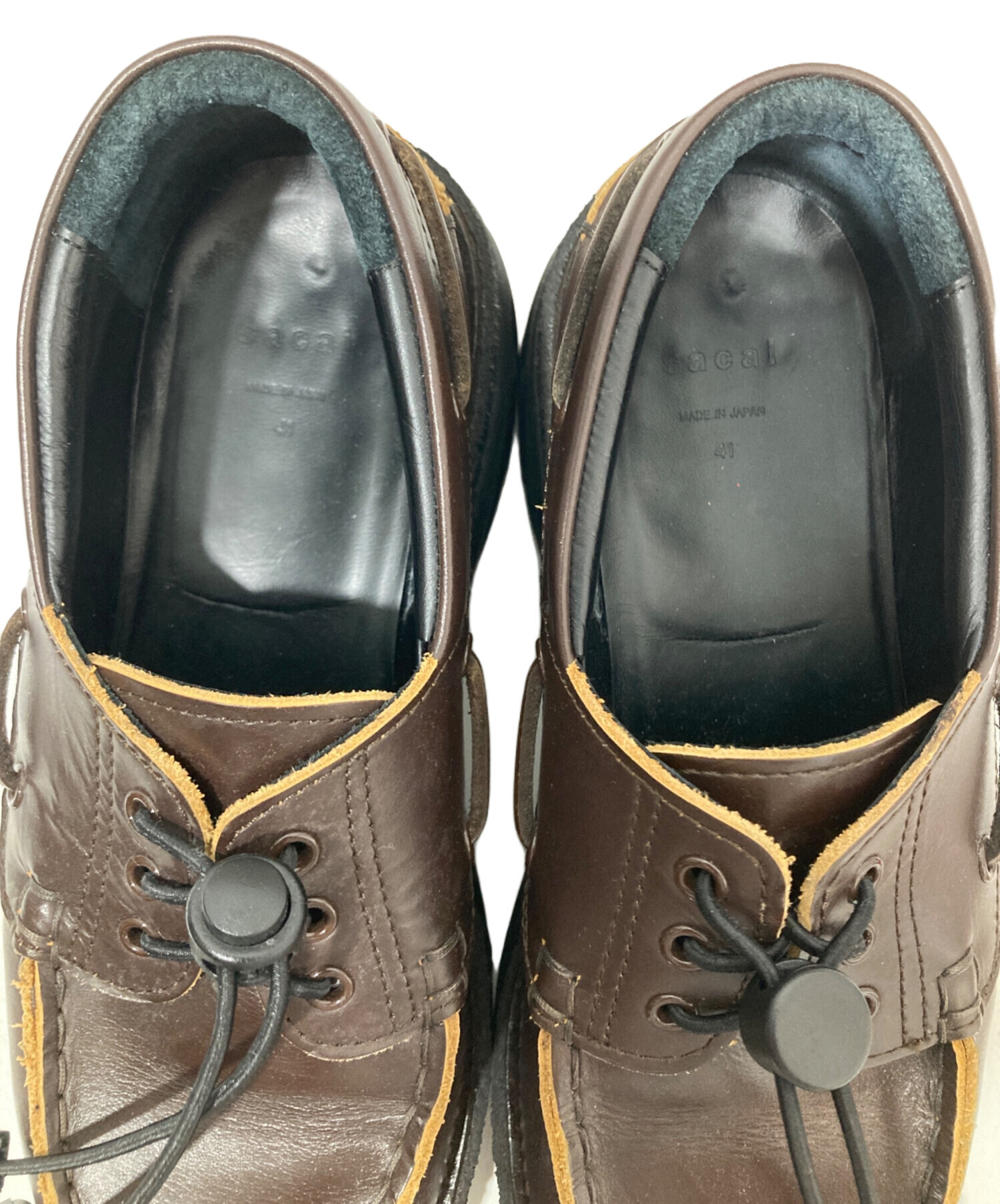 中古・古着通販】sacai (サカイ) boat shoes ボートシューズ 25SS
