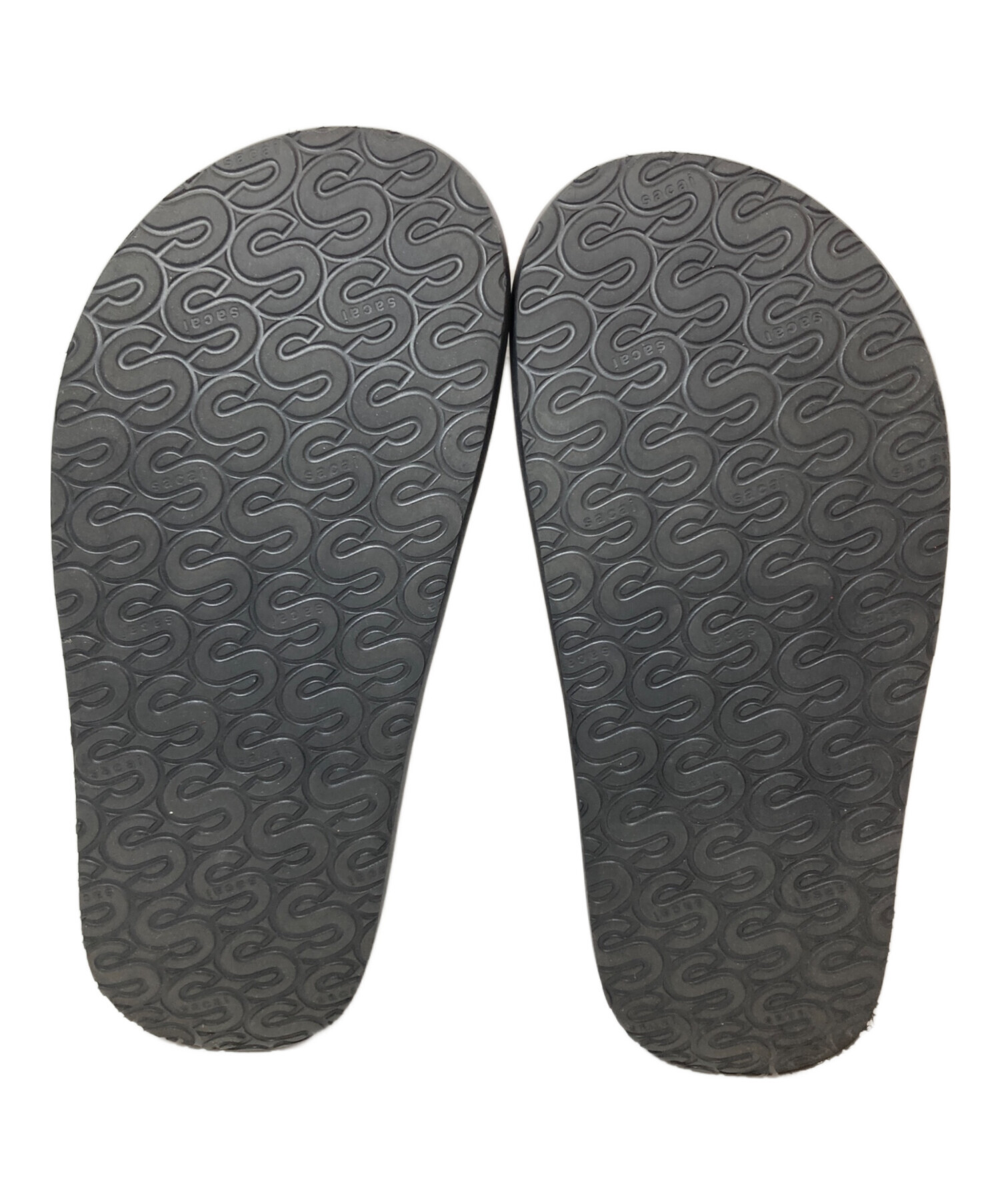 中古・古着通販】sacai (サカイ) FOAM MULTIPLE SOLE SANDALS ブラック