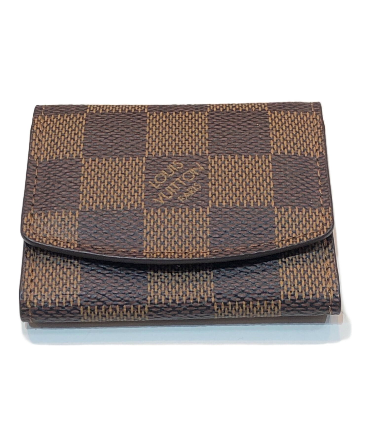 ルイヴィトン LouisVuitton ダミエ カフリンクス+ケース 中古・古着通販】LOUIS VUITTON (ルイ ヴィトン) ダミエ カフスケース