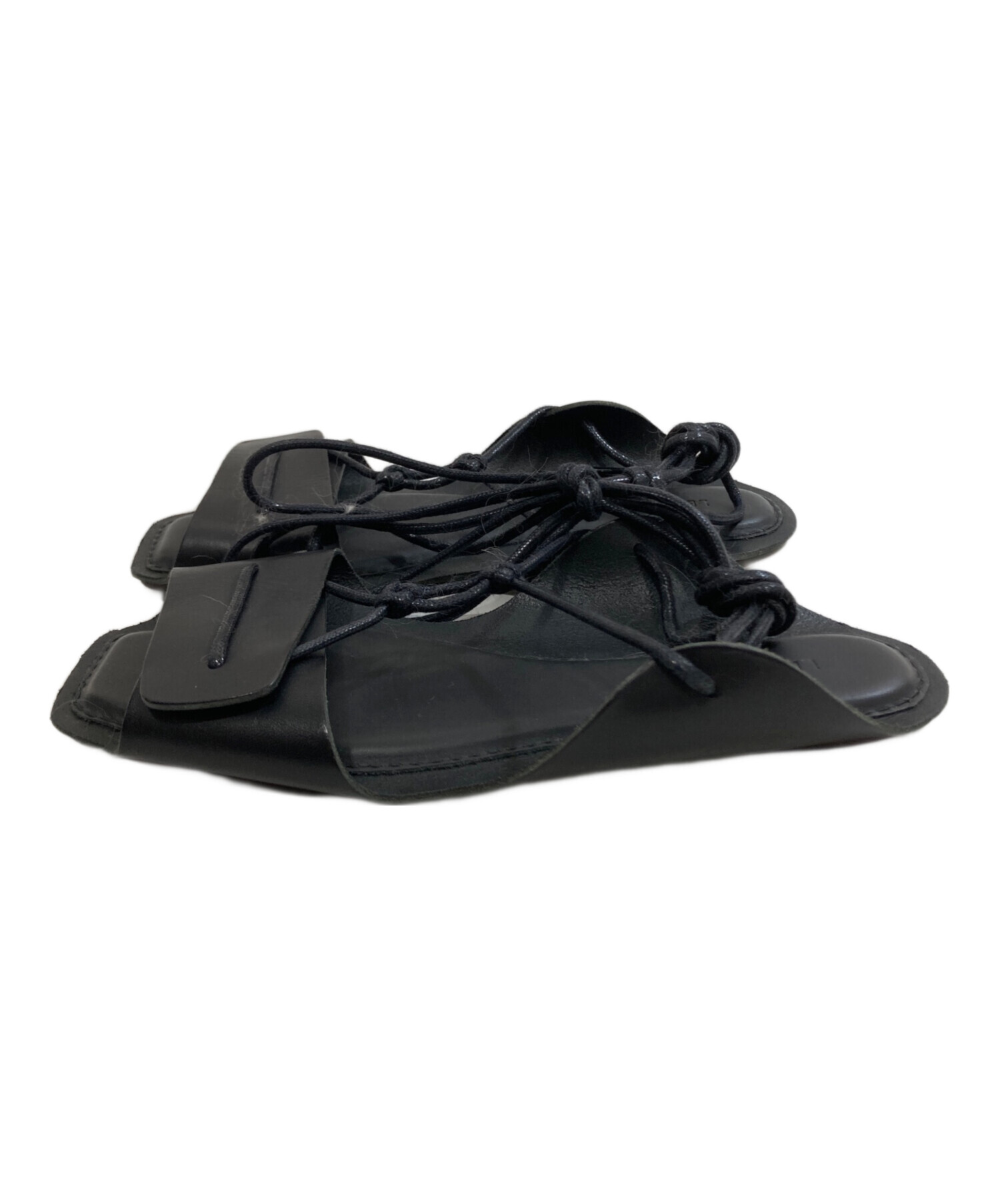 中古・古着通販】LEMAIRE (ルメール) FLAT OPANCA SANDALS ブラック