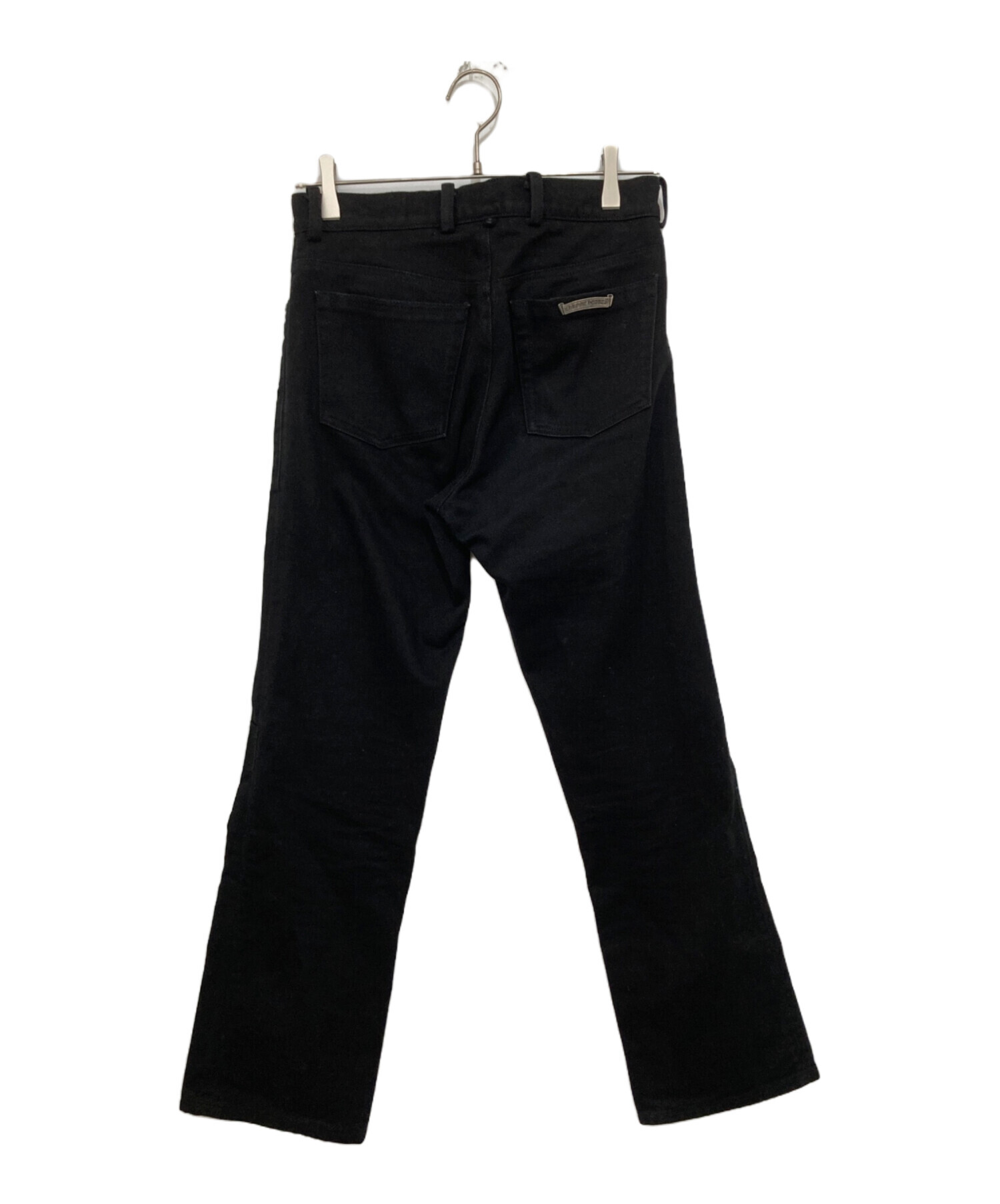 クロムハーツフレアパンツ 中古・古着通販】CHROME HEARTS (クロムハーツ) FLEURKNEE DNM PANTS