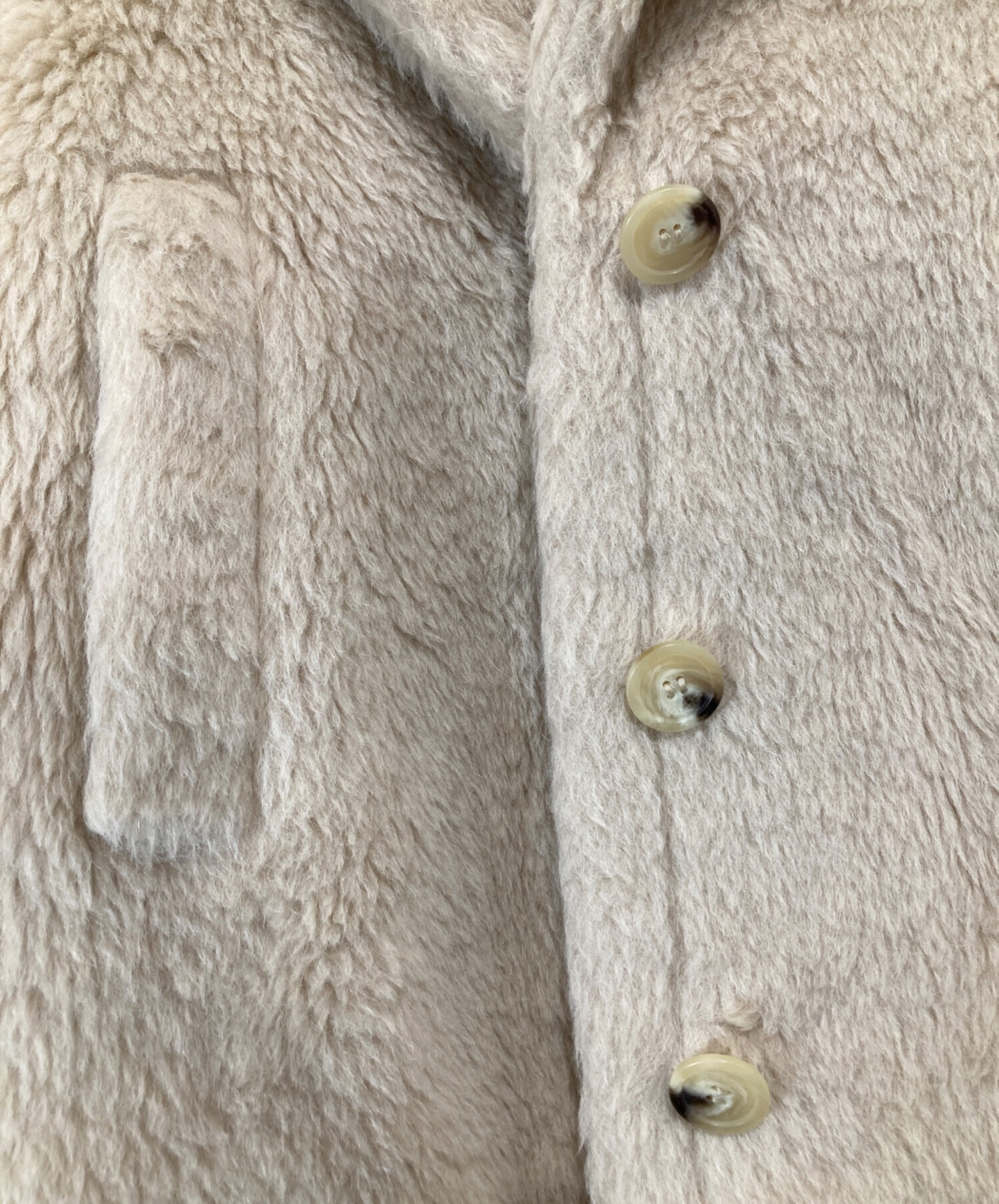 中古・古着通販】MaxMara (マックスマーラ) テディベア ケープ コート
