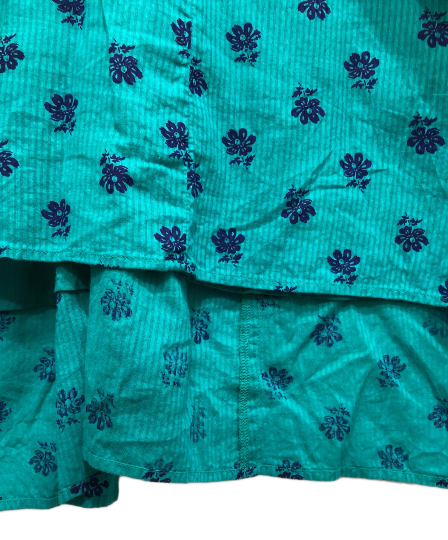 中古・古着通販】ne quittez pas (ヌキテパ) Dobby Stripe Flower