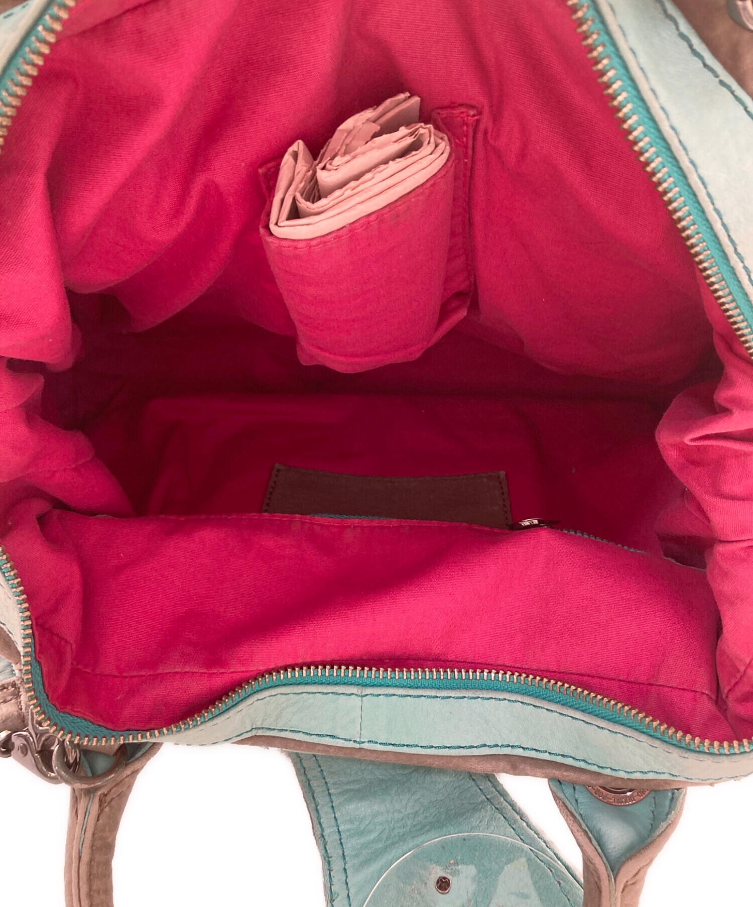 中古・古着通販】DIESEL (ディーゼル) レザーバッグ カーキ｜ブランド