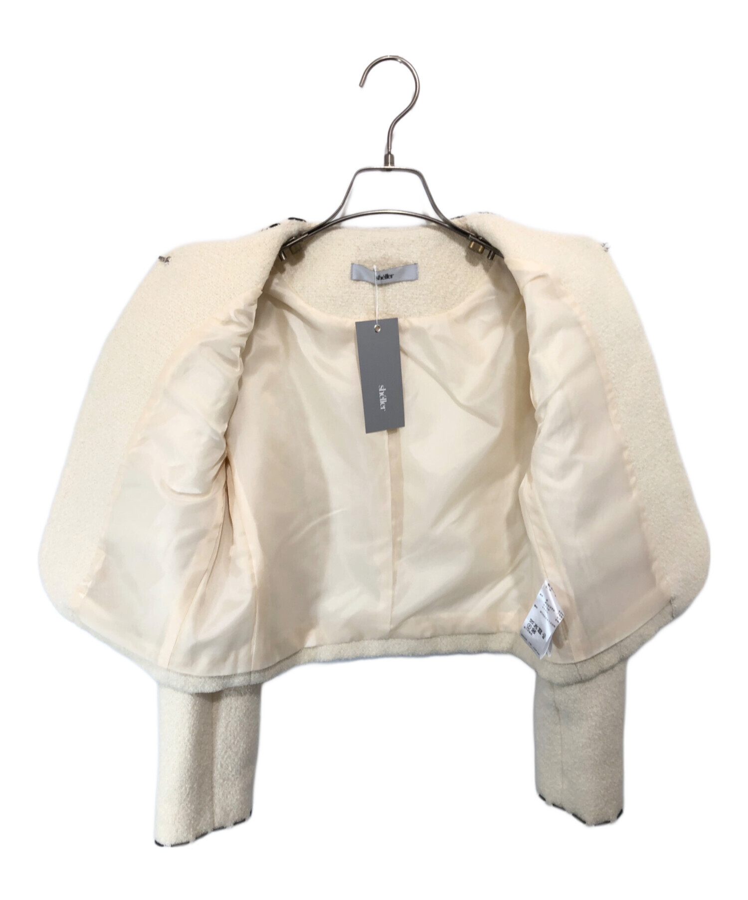 中古・古着通販】sheller (シェリエ) ステッチツイードセットアップ