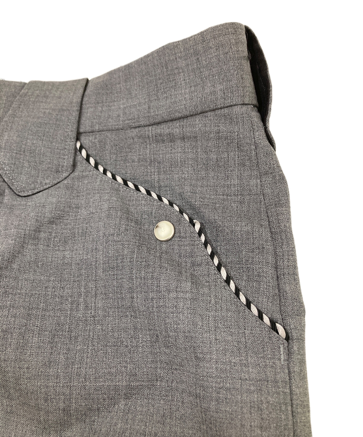 中古・古着通販】DAIRIKU (ダイリク) Embroidery Western Wide Slacks