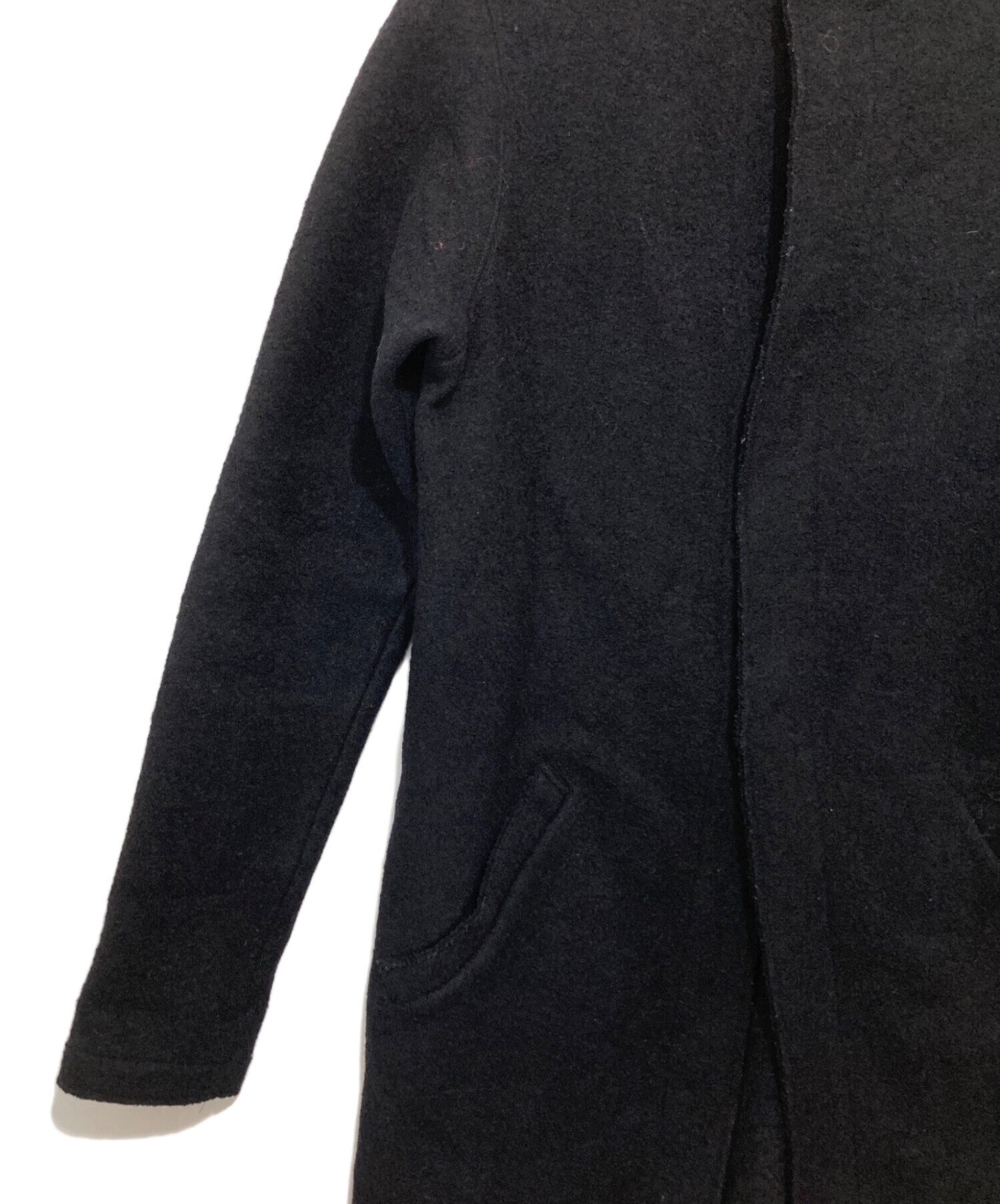 中古・古着通販】YOHJI YAMAMOTO (ヨウジヤマモト) タイトノーカラー