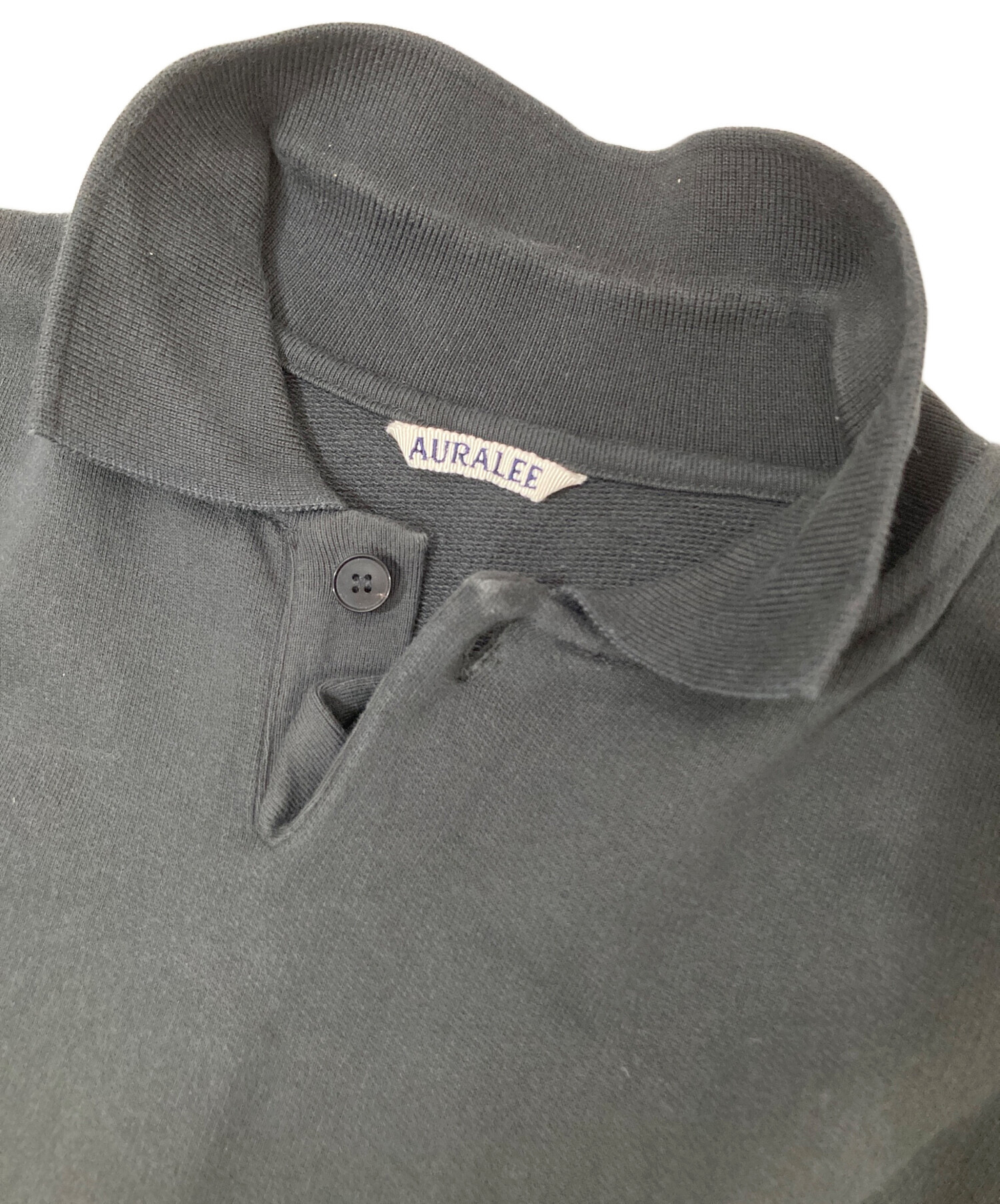 中古・古着通販】AURALEE (オーラリー) PIMA LIGHT SWEAT ポロ ピマ