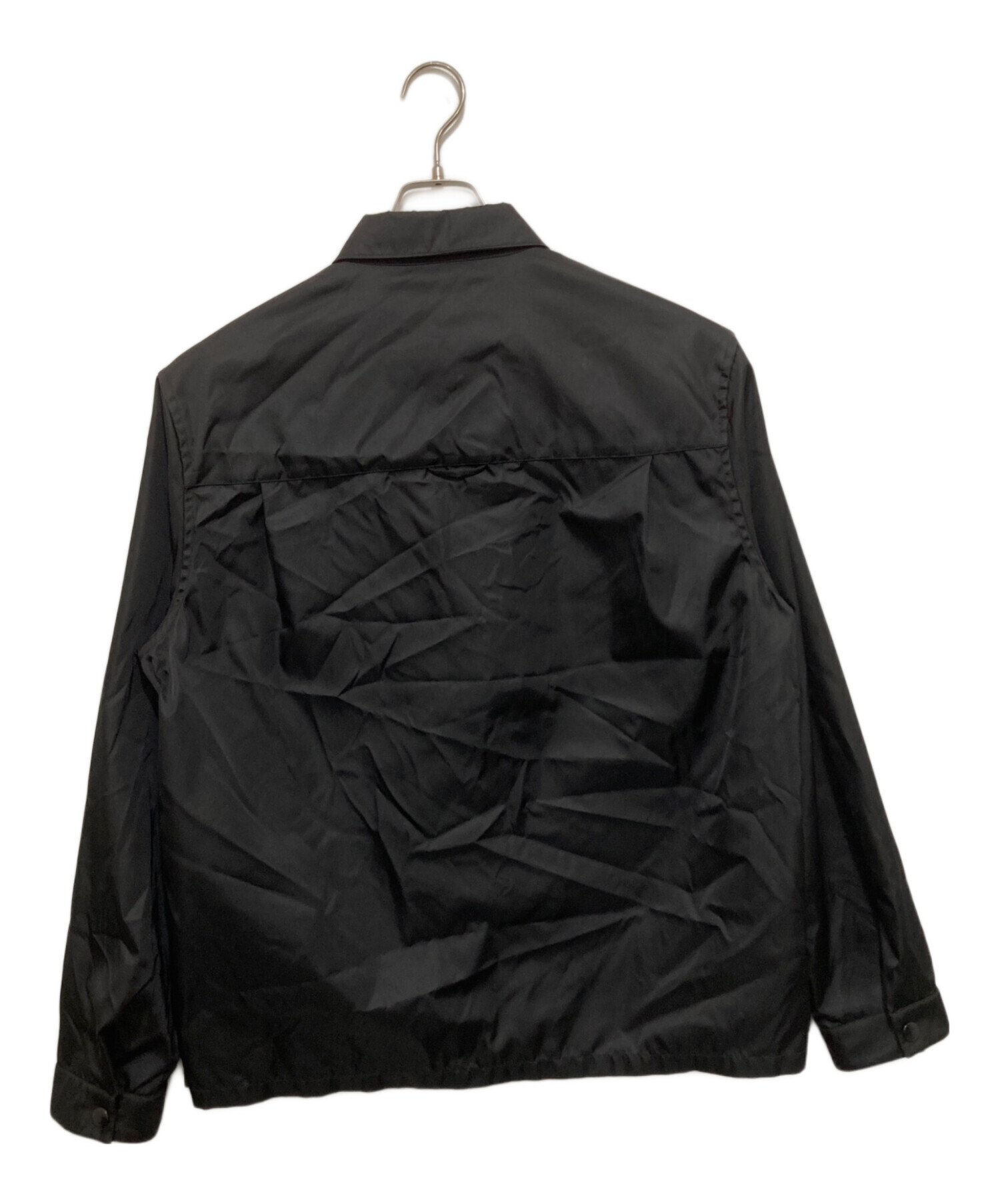 中古・古着通販】PRADA (プラダ) トライアングルプレート長袖シャツ