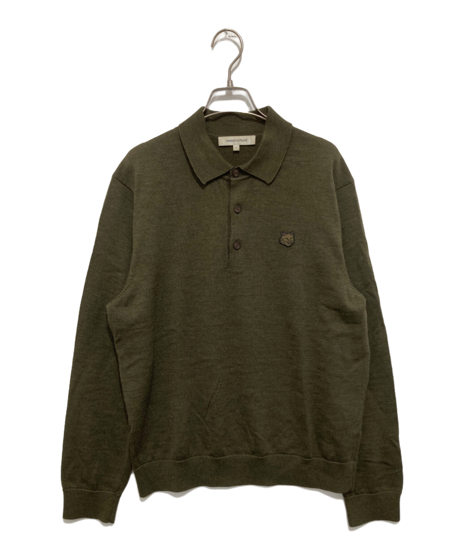 中古・古着通販】MAISON KITSUNE (メゾンキツネ) FOX HEAD PATCH POLO
