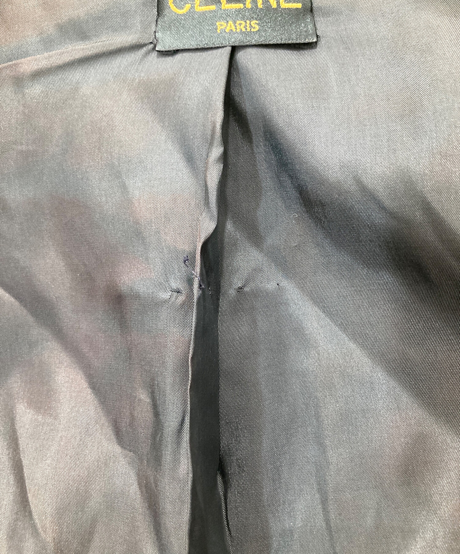 中古・古着通販】CELINE (セリーヌ) セットアップスーツ ブラック 