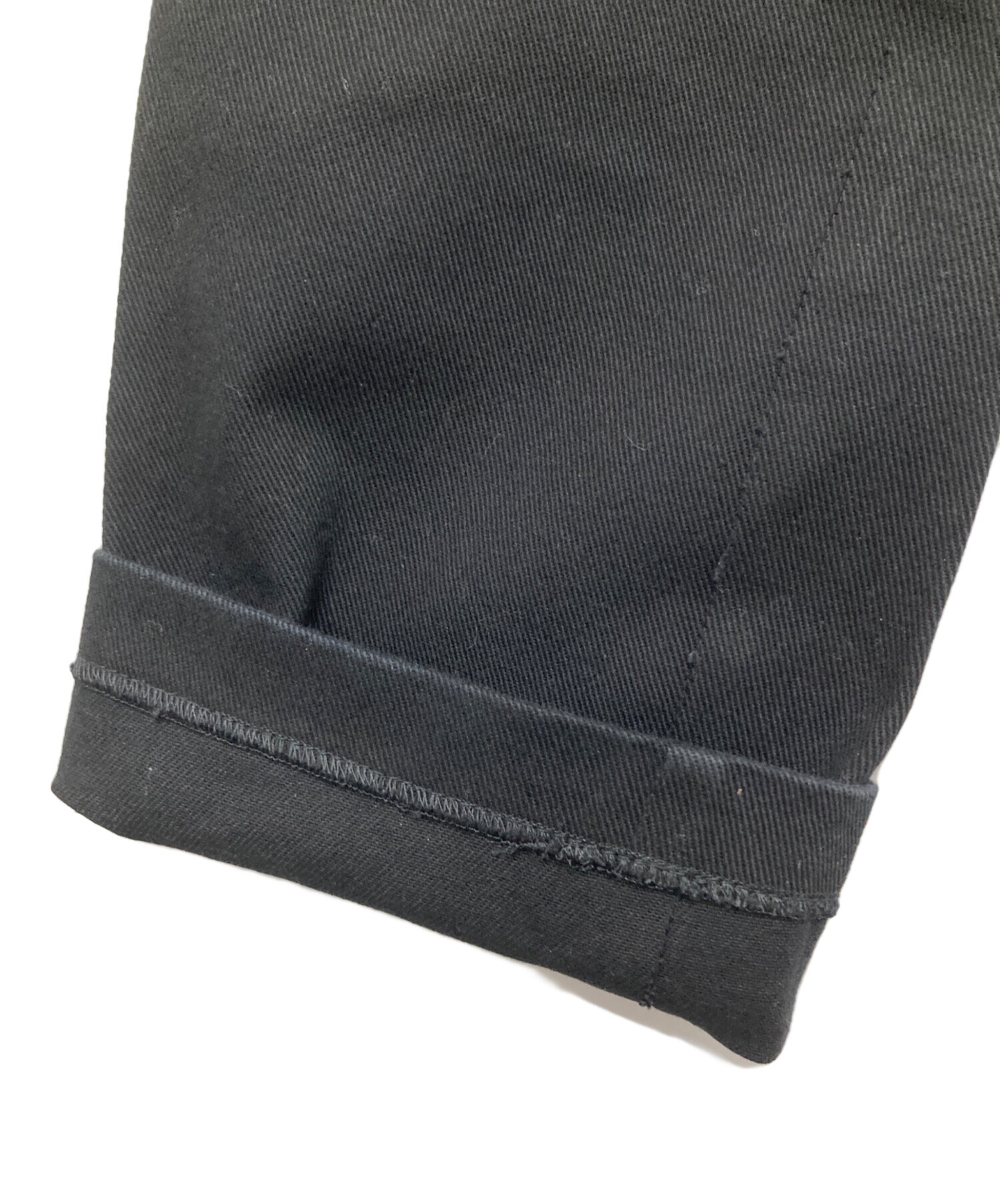 中古・古着通販】GUCCI (グッチ) デニムパンツ 375829 XD299 ブラック 