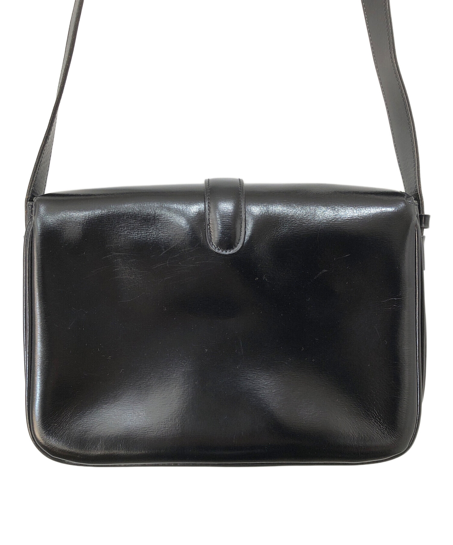 中古・古着通販】CELINE (セリーヌ) ショルダーバッグ ブラック 
